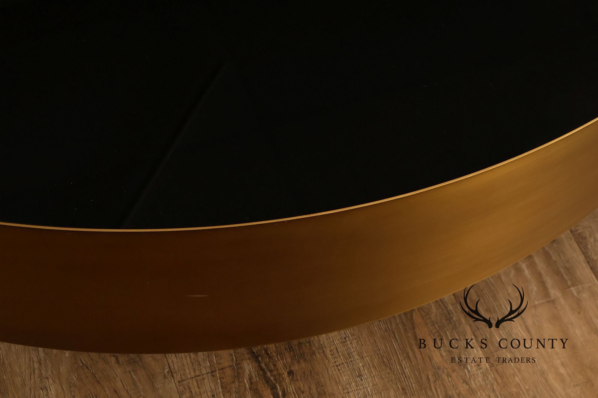Restoration Hardware 'Moore' Glass Top Coffee Table