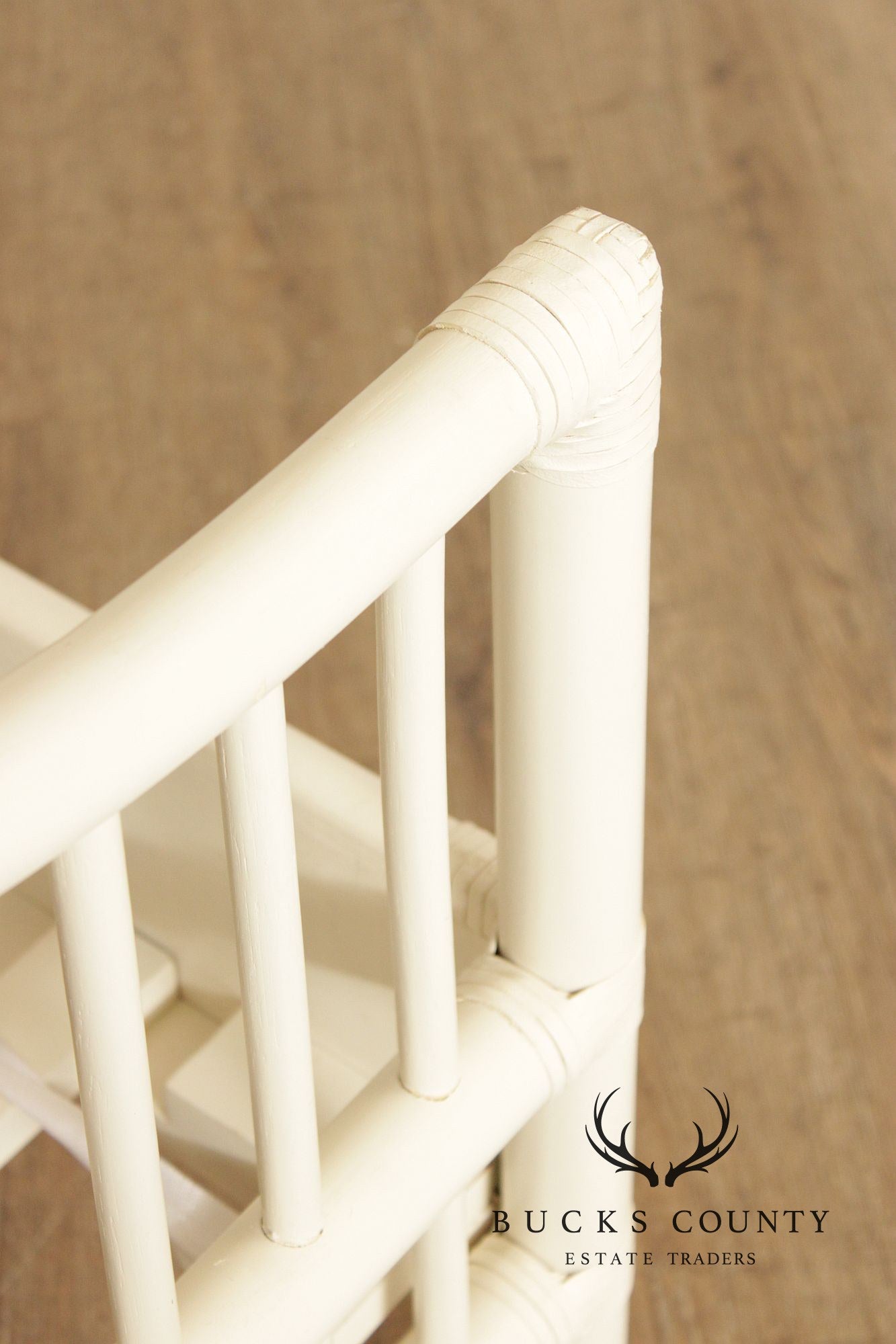 Serena & Lily King Size Cassia Rattan Bed Frame