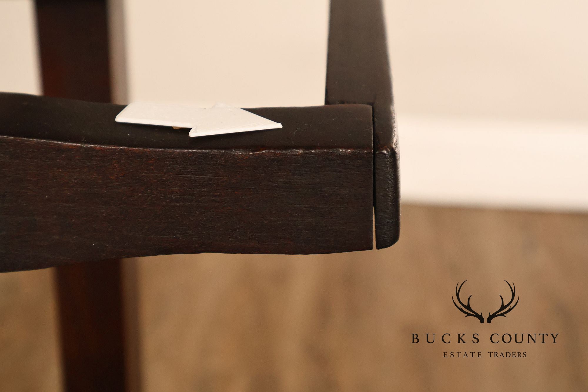 Antique Mission Style Double Sided Coat Rack