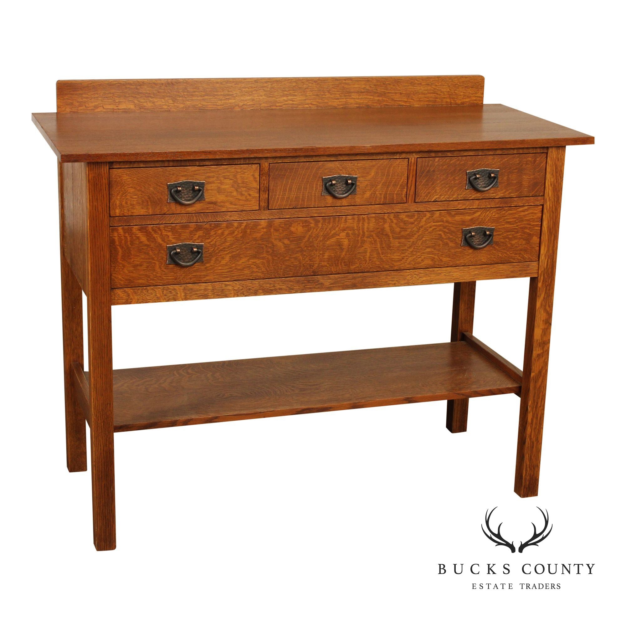 Stickley Mission Collection Oak Sideboard