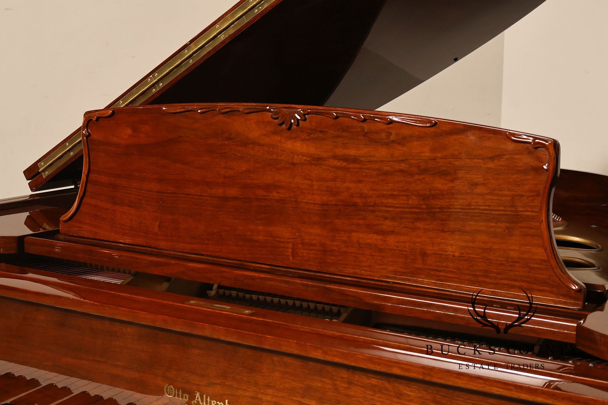 Otto Altenburg Rosewood Baby Grand Piano With Matching Duet Bench