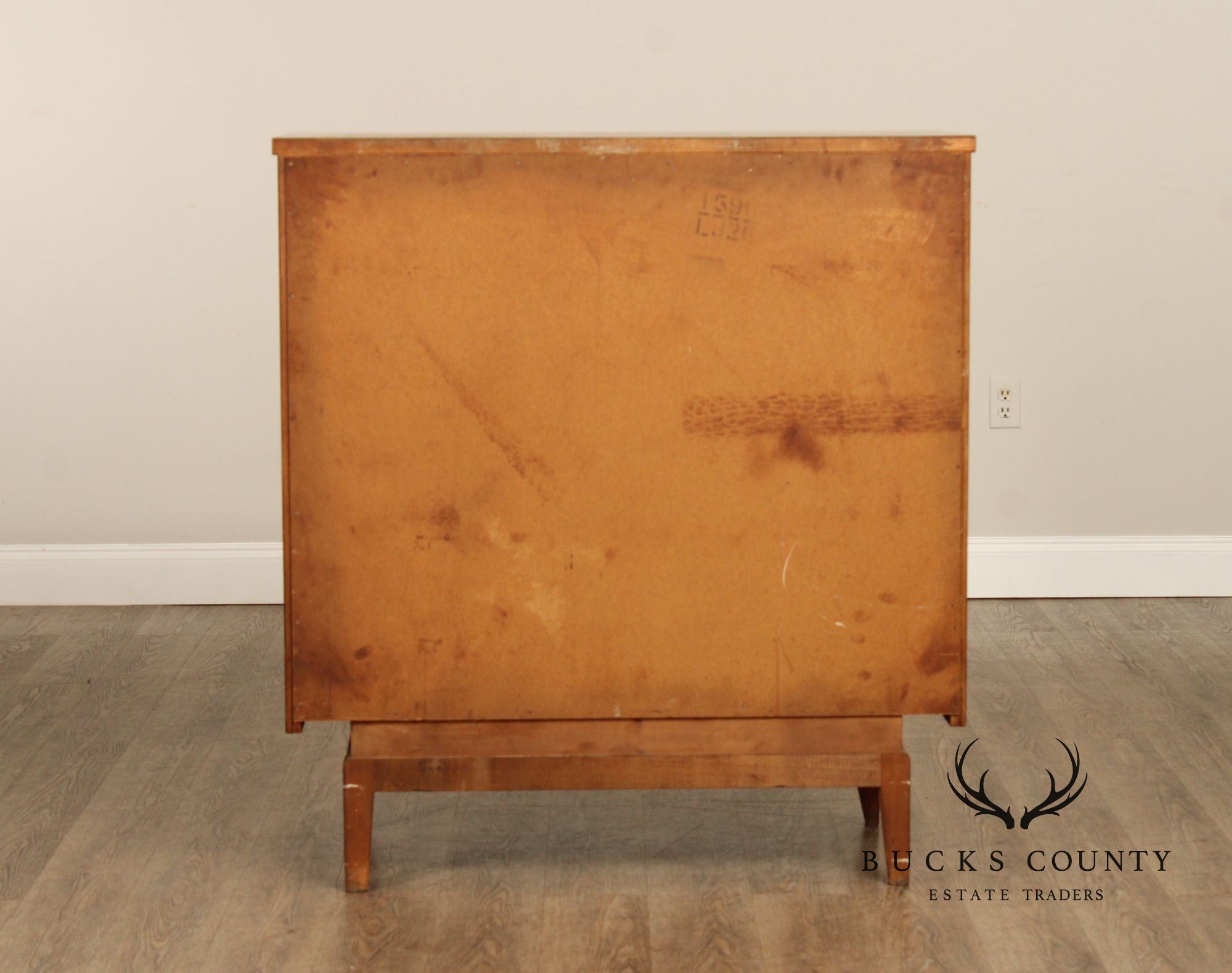 United Furniture Mid Century Modern Walnut High Chest