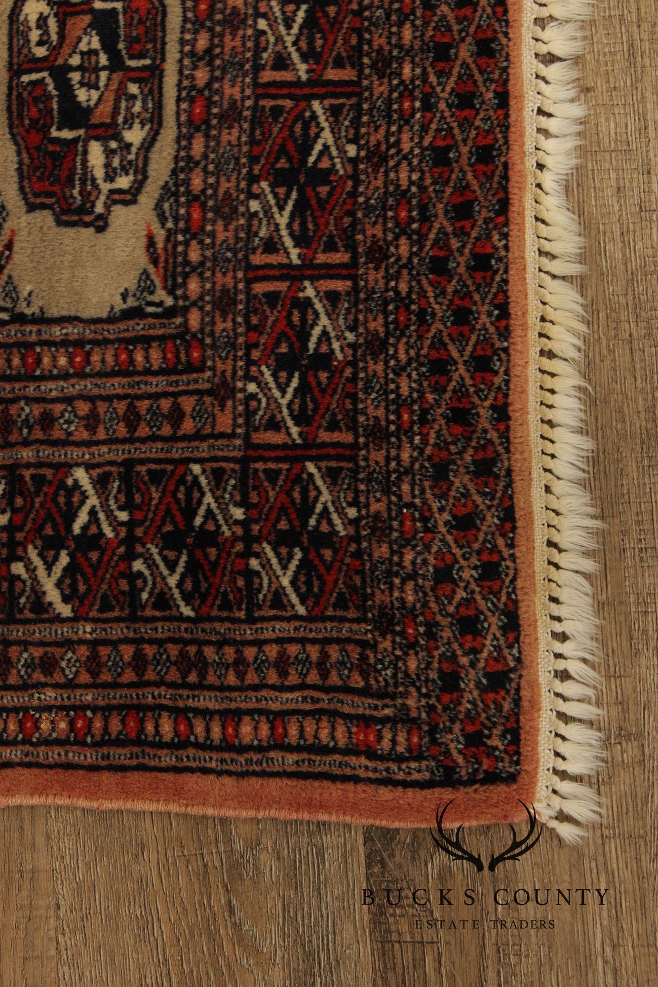 Pakistani Bokhara Wool Area Rug