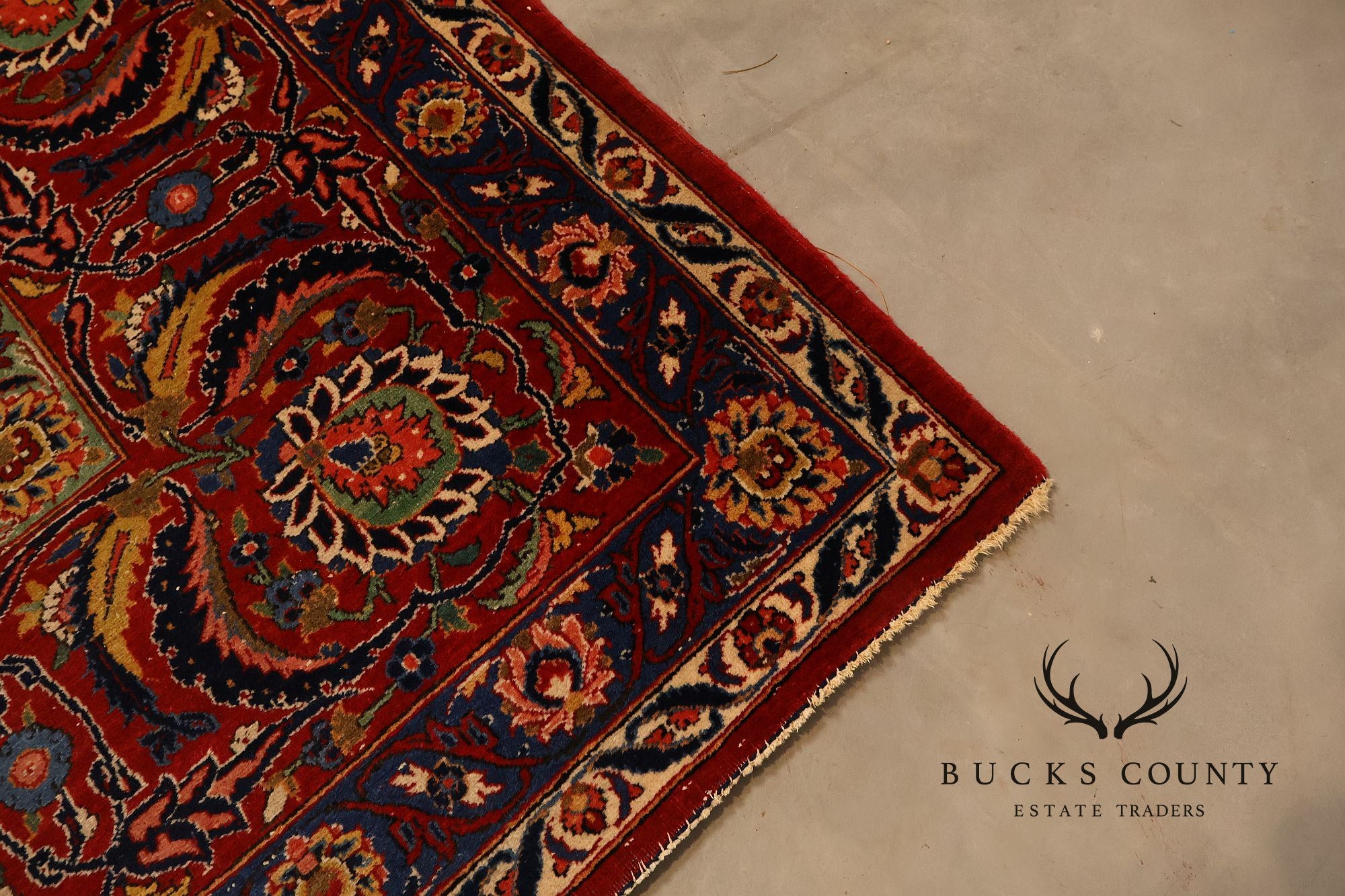 Large Hand Tied Traditional Persian Style Area Rug