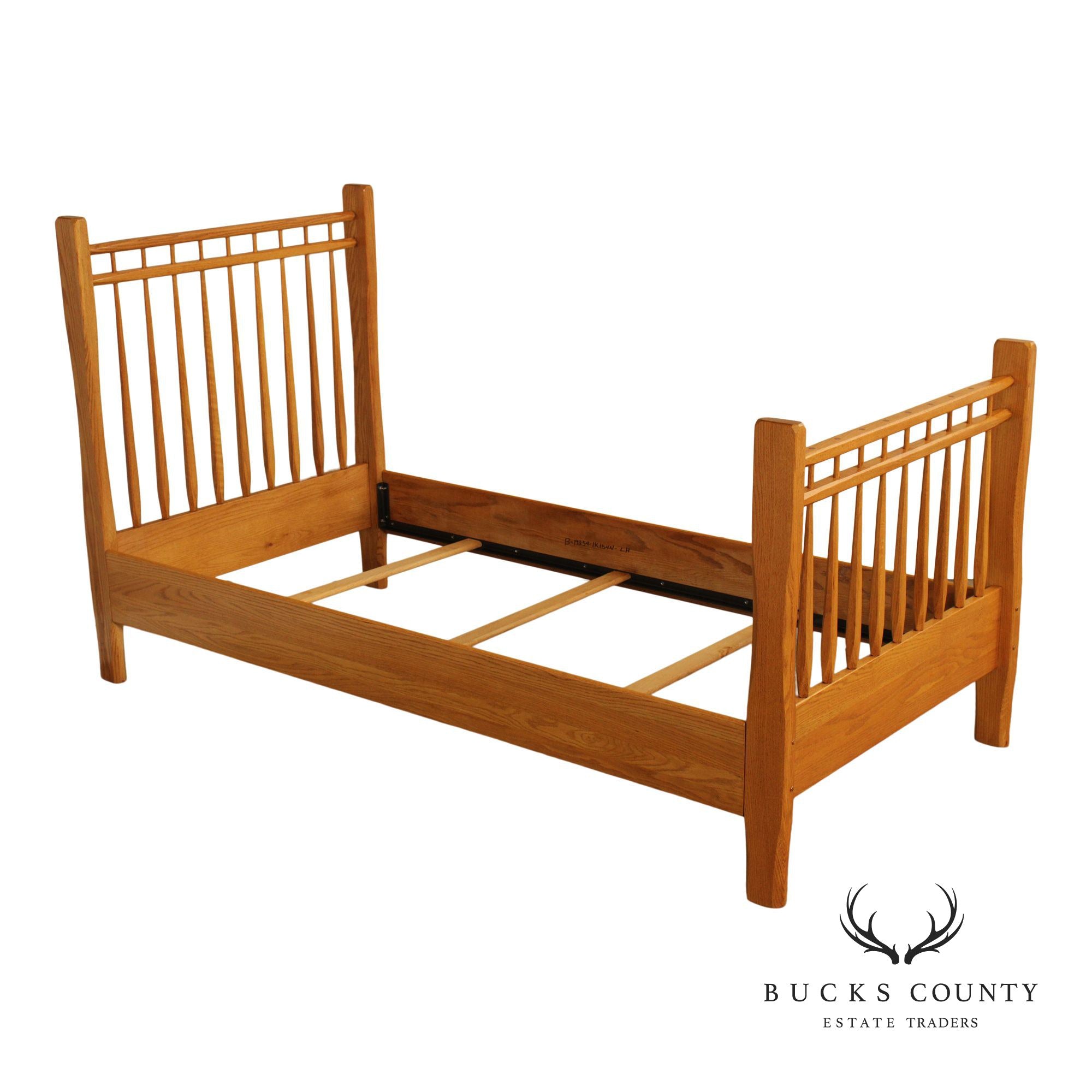 Hunt Country Furniture Oak Twin Bed