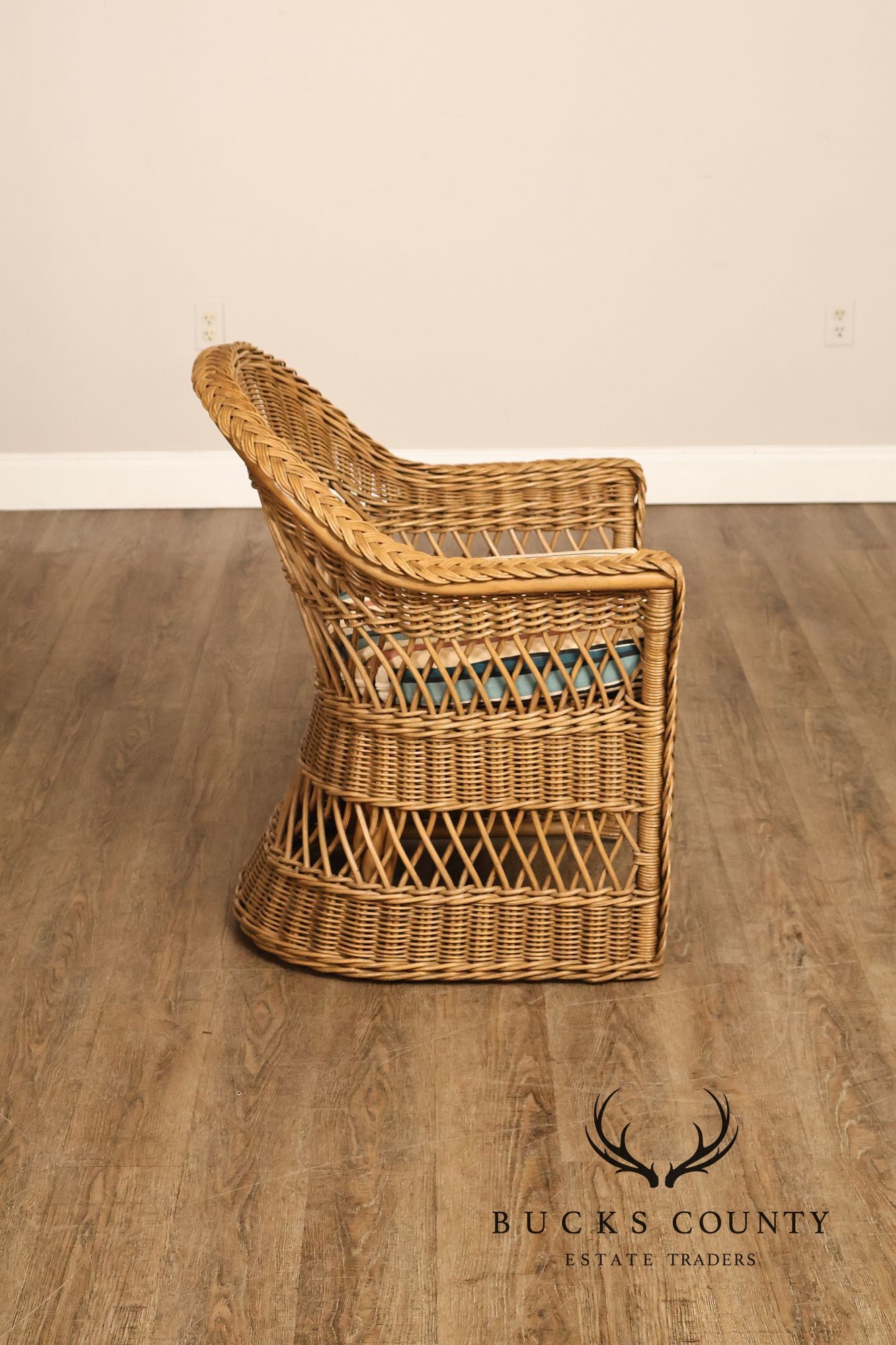 Henry Link Wicker Lounge Chair