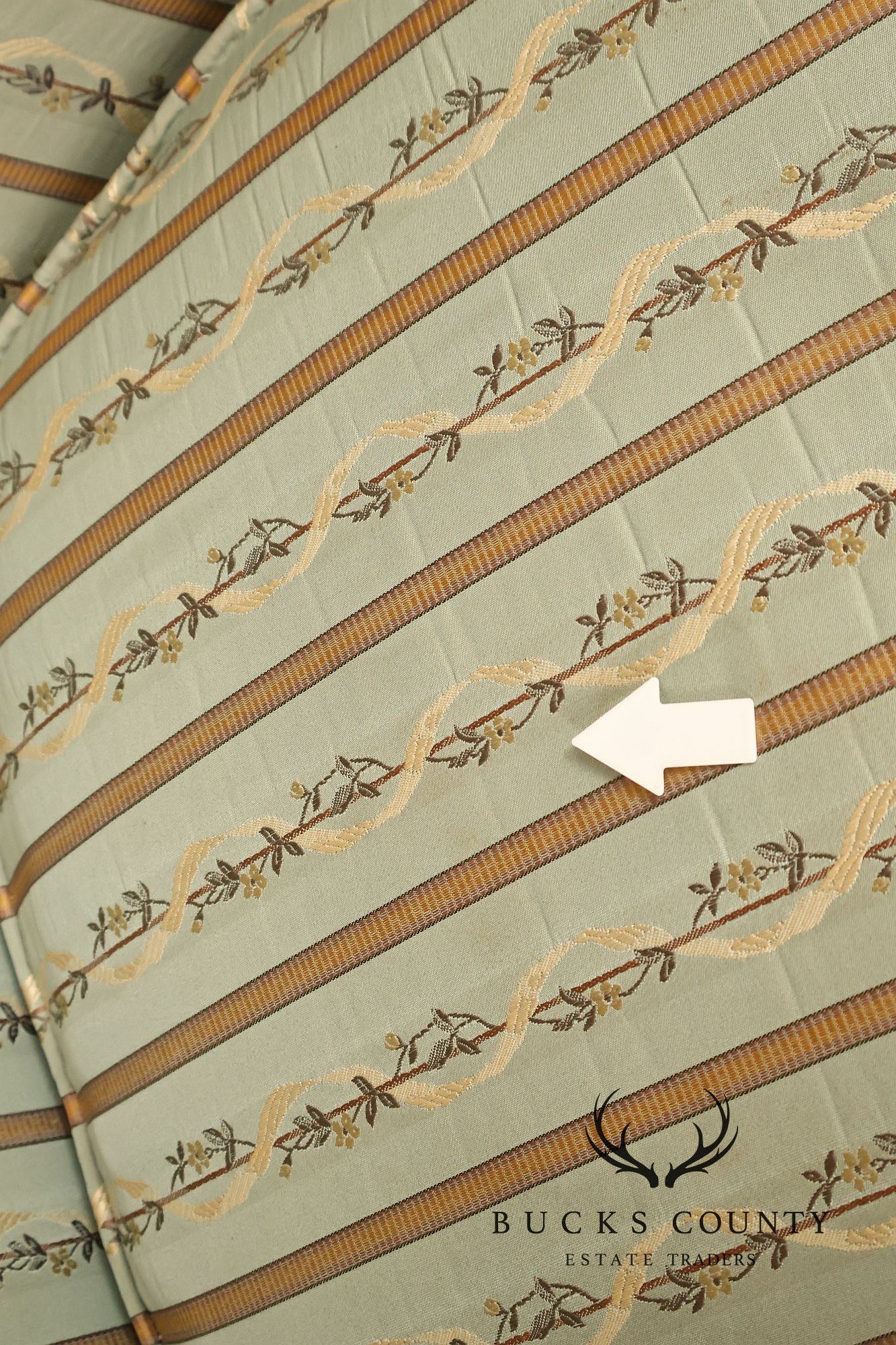 Harris Marcus French Louis XVI Style Pair of Bergere Armchairs