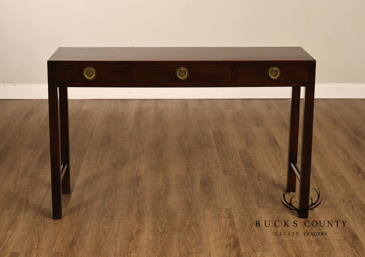 Dunbar Mid Century Modern Mahogany Console