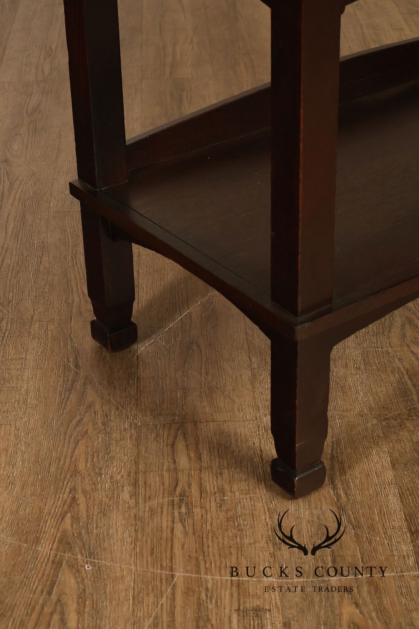 Antique Mission Oak Server Sideboard