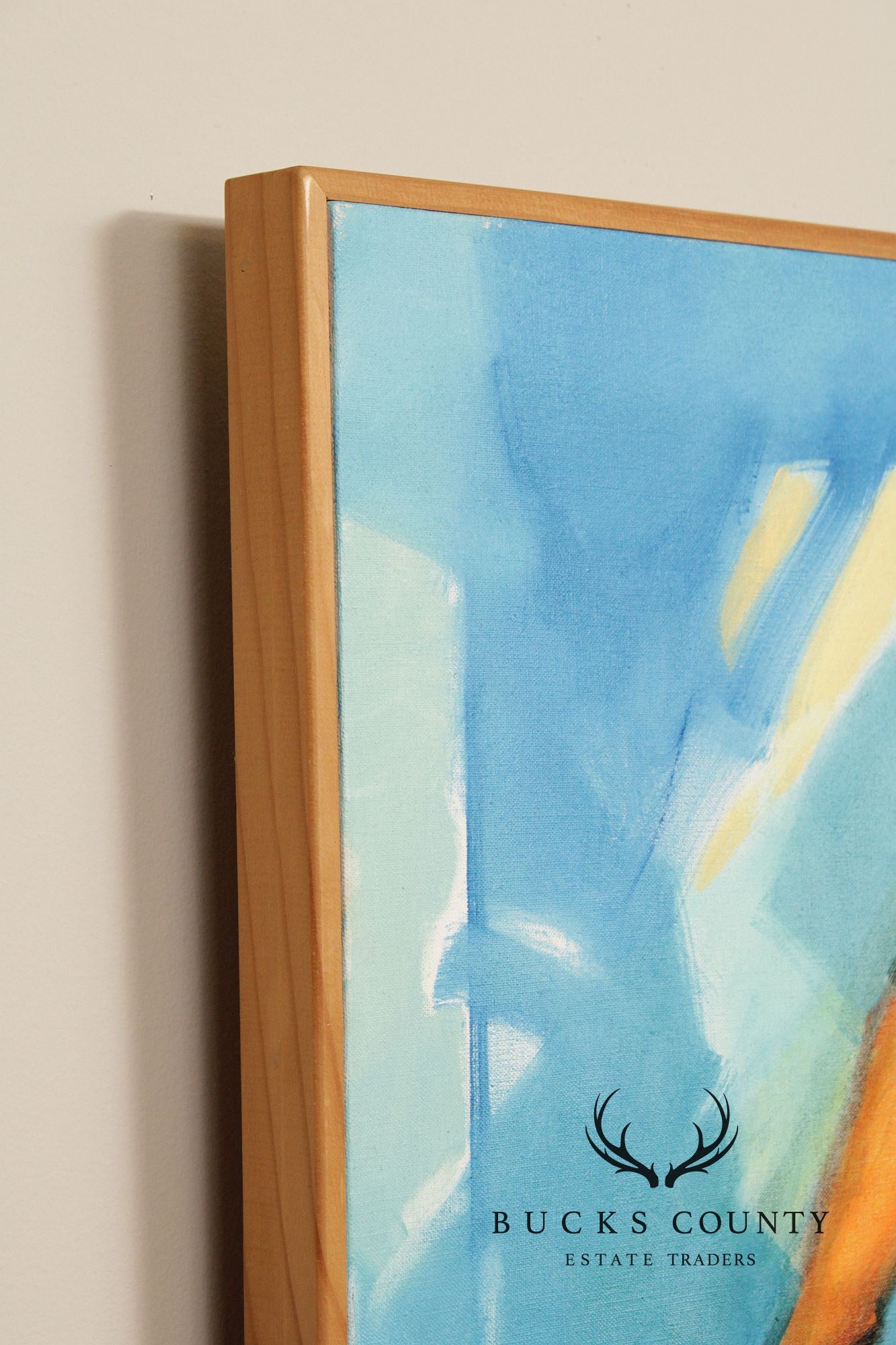 Malcolm Bray Contemporary Oil Painting, 'Boy Floating'