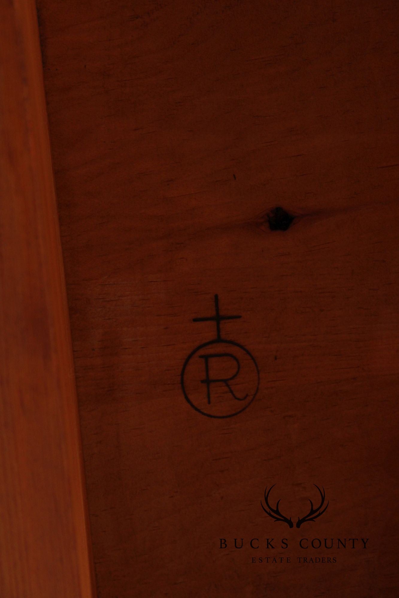 Rustic Mission Style Coffee Table With Drawer