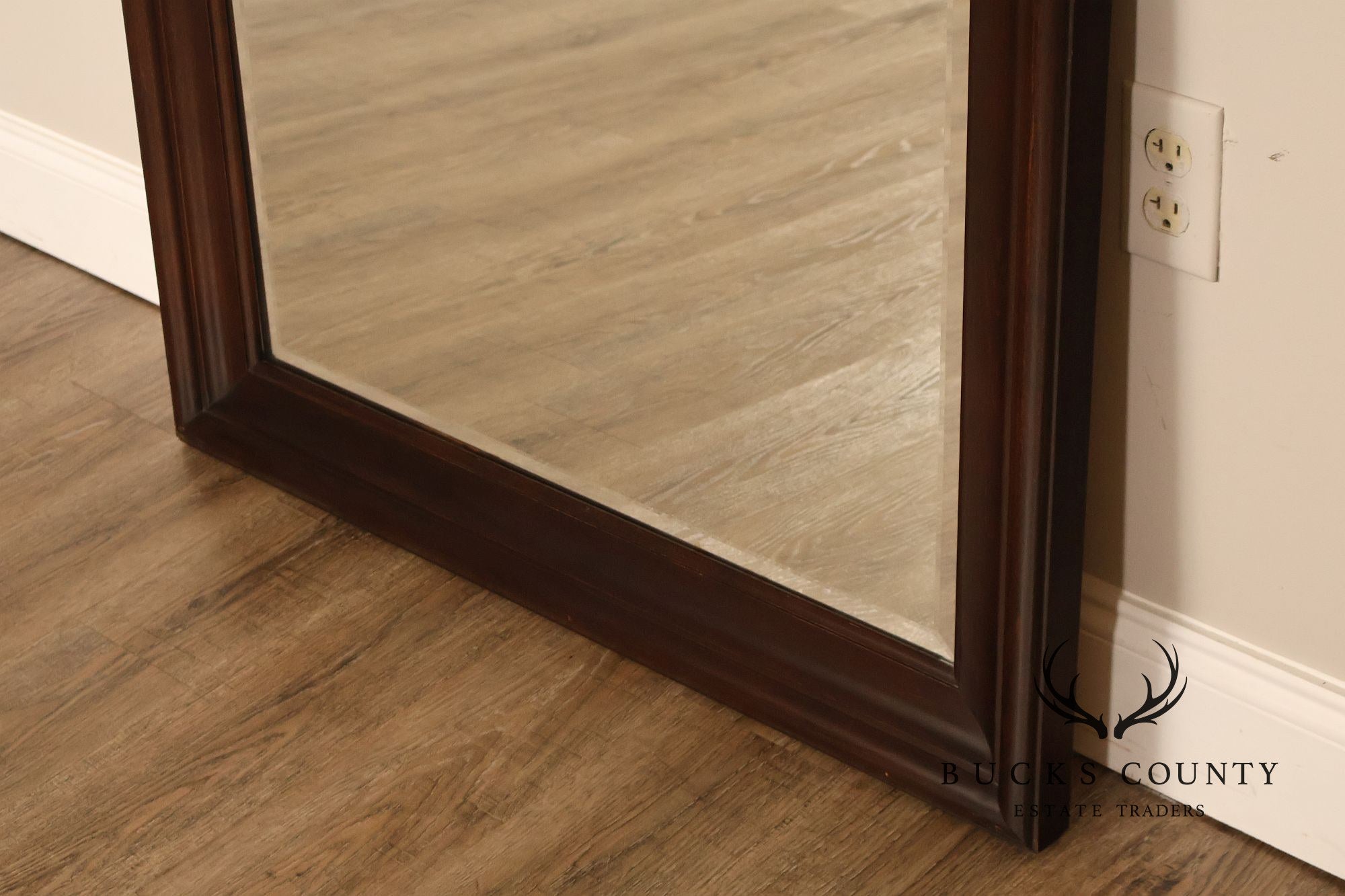 Broyhill Mahogany Framed Dresser Mirror