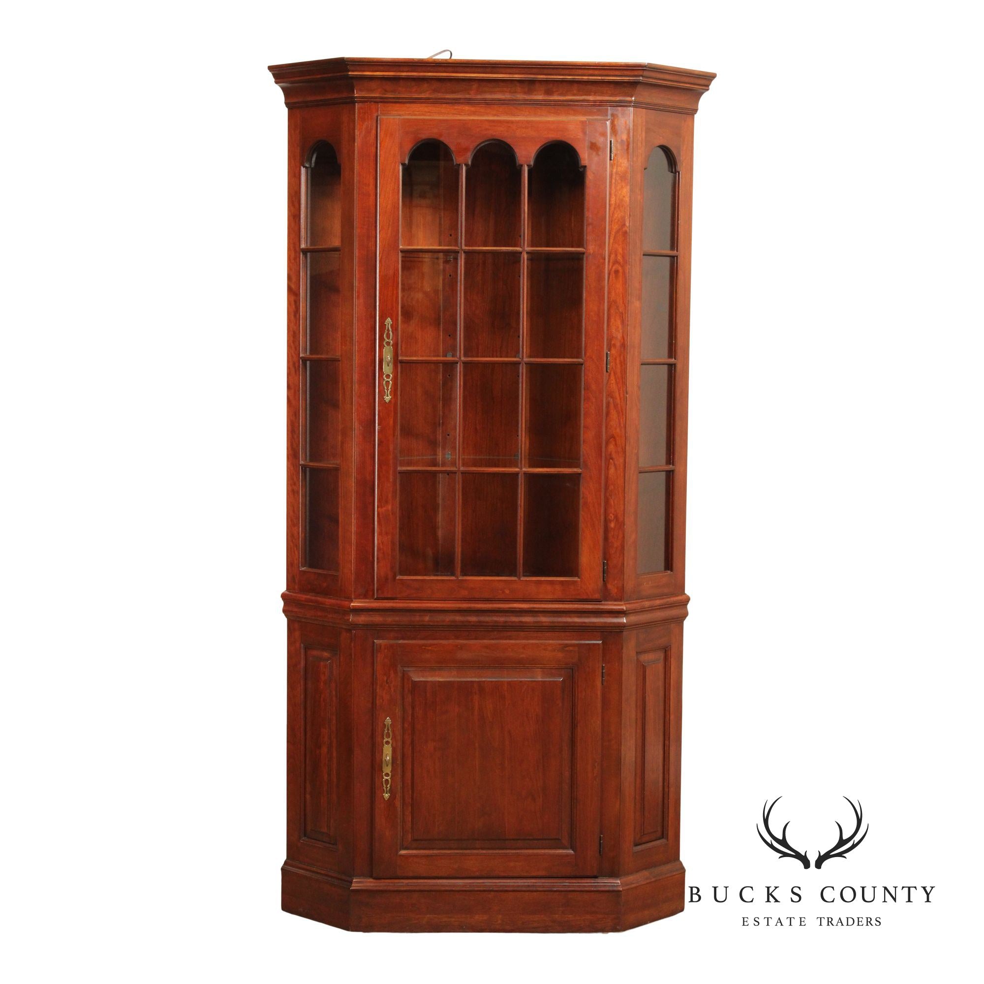 Pennsylvania House Cherry Corner Cabinet