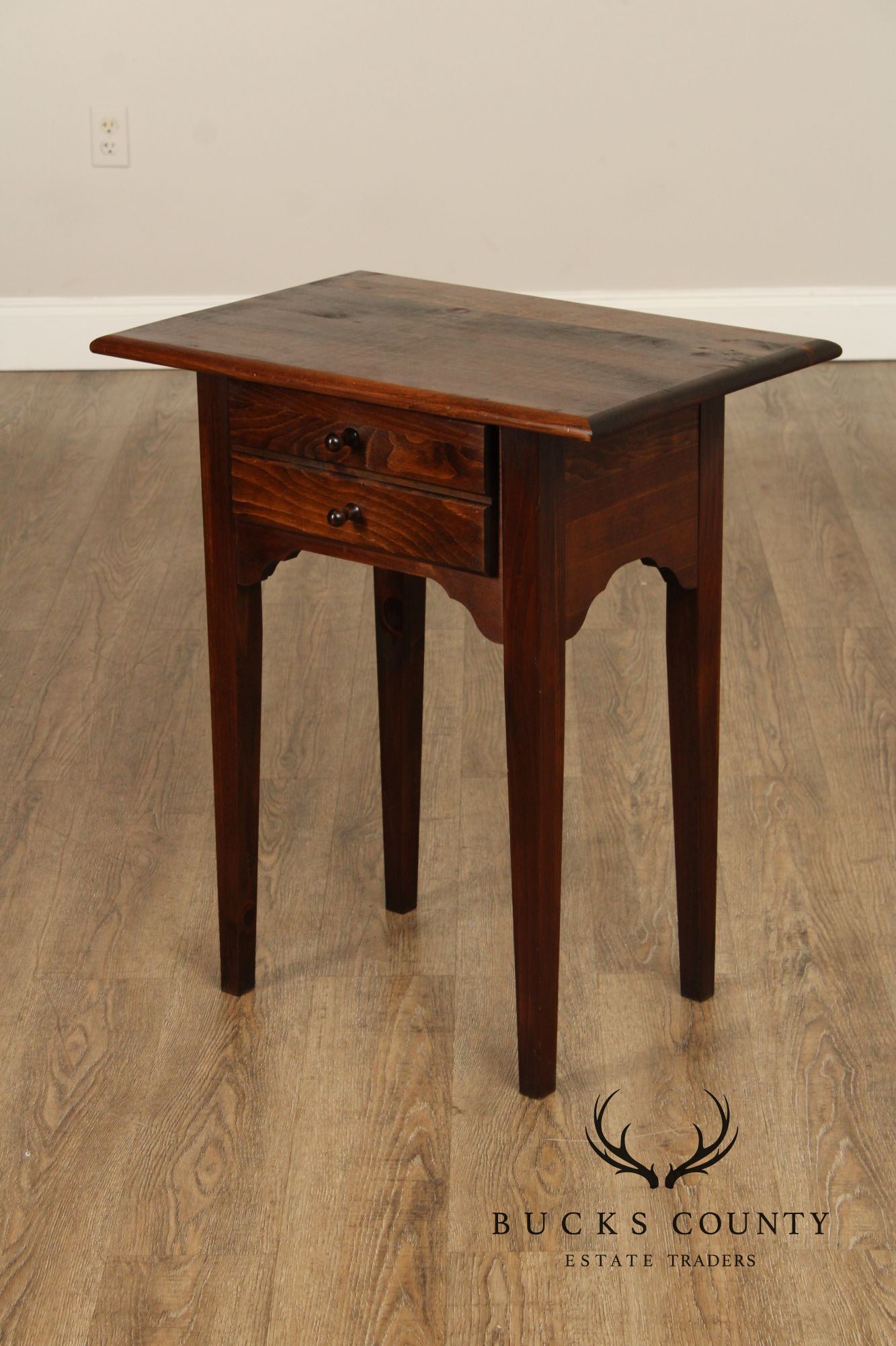 Yield House One-Drawer Pine Side Table