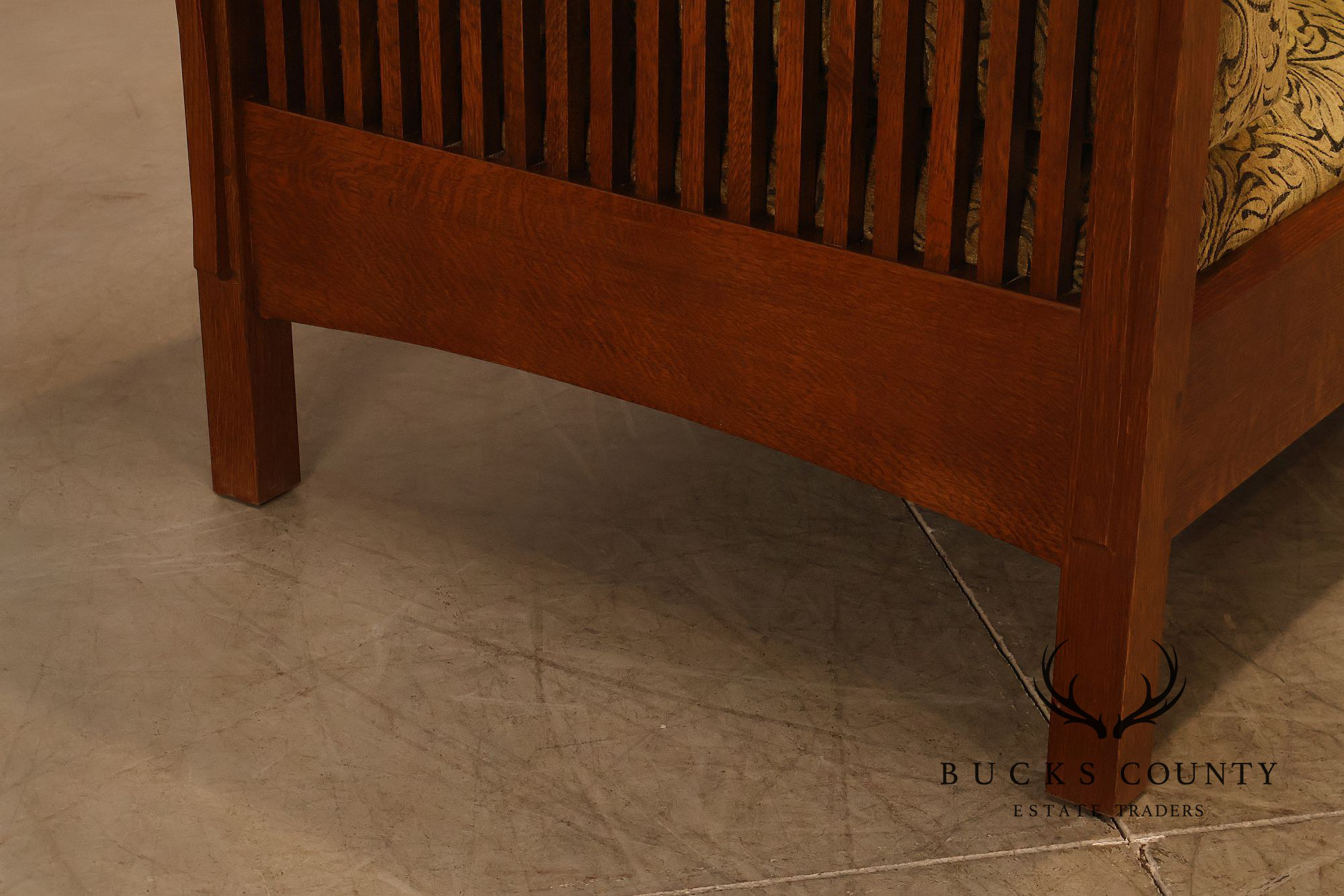 Stickley Mission Collection Oak Prairie Settle