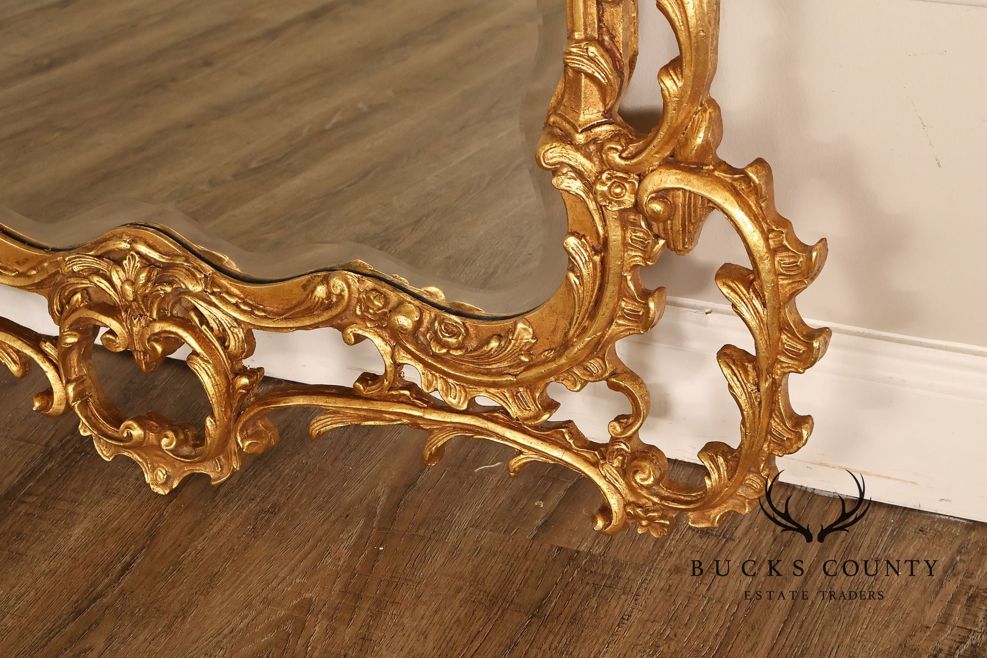 Friedman Brothers Large Giltwood Wall Mirror