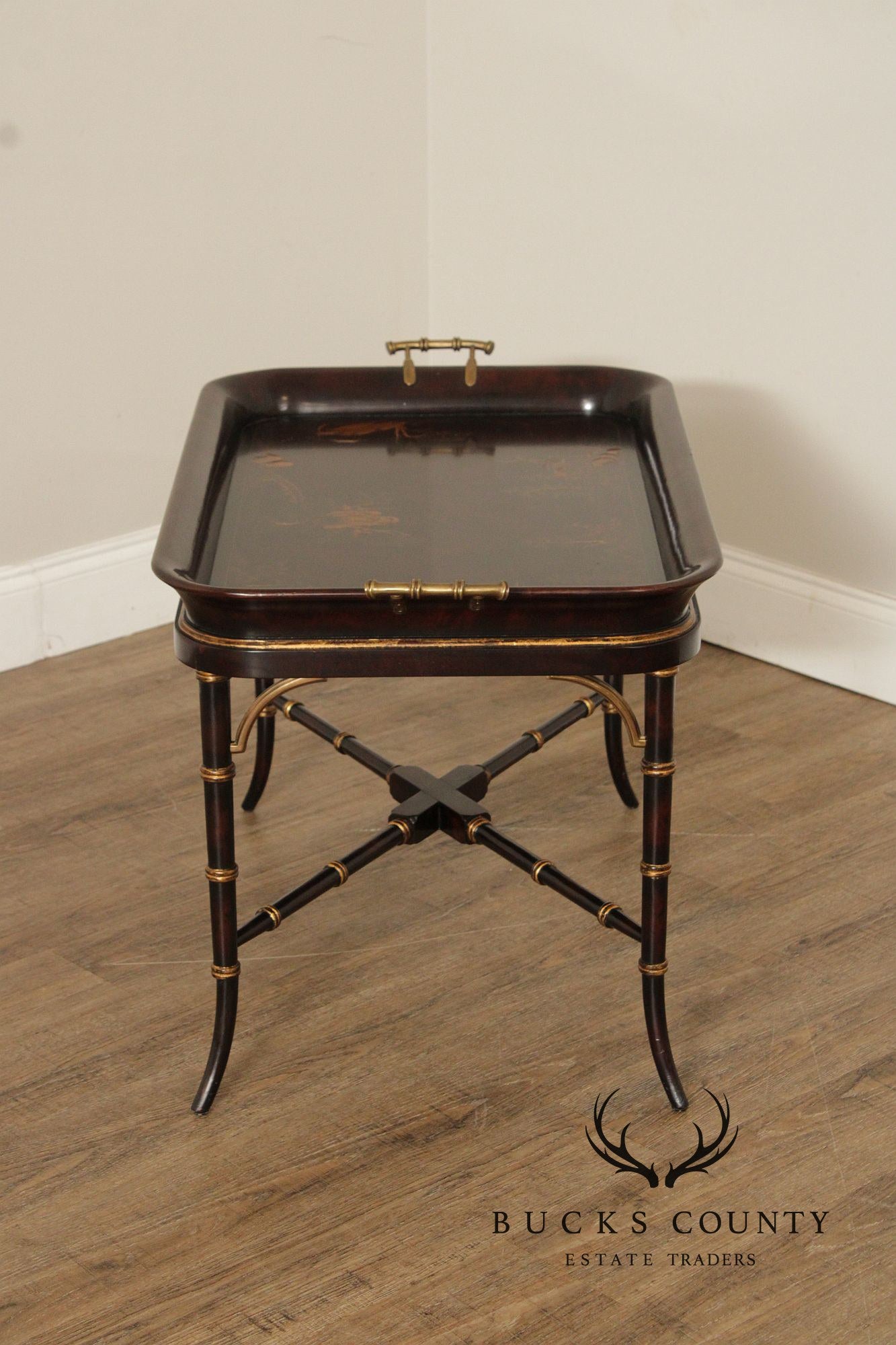 Theodore Alexander 'Graceful Pleasures' Chinoiserie Tray Table