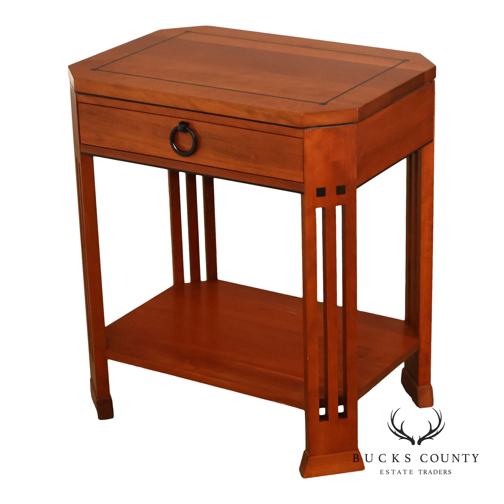Stickley 21st Century Collection Cherry One-Drawer Nightstand