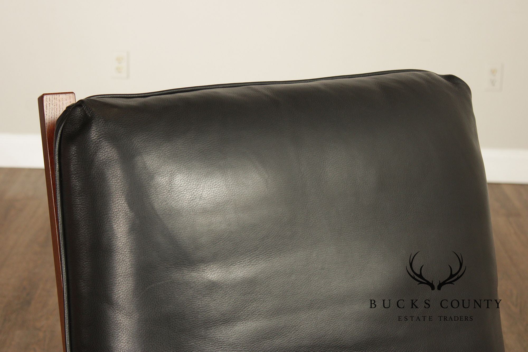 Stickley Mission Collection Oak Bow Arm Morris Chair and Ottoman