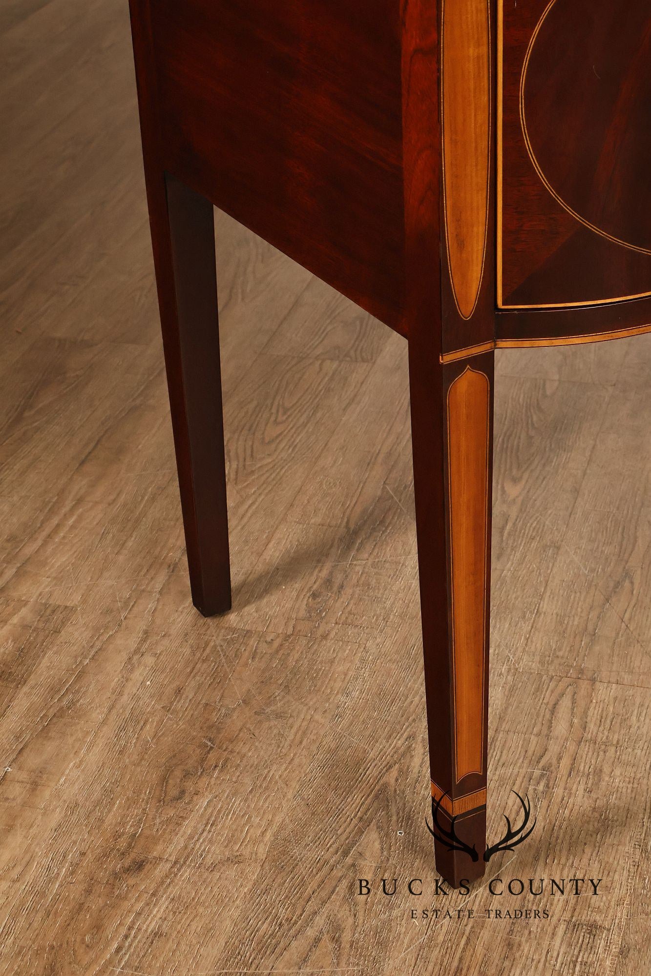 Kindel Federal Style Mahogany Inlaid Winterthur Sideboard