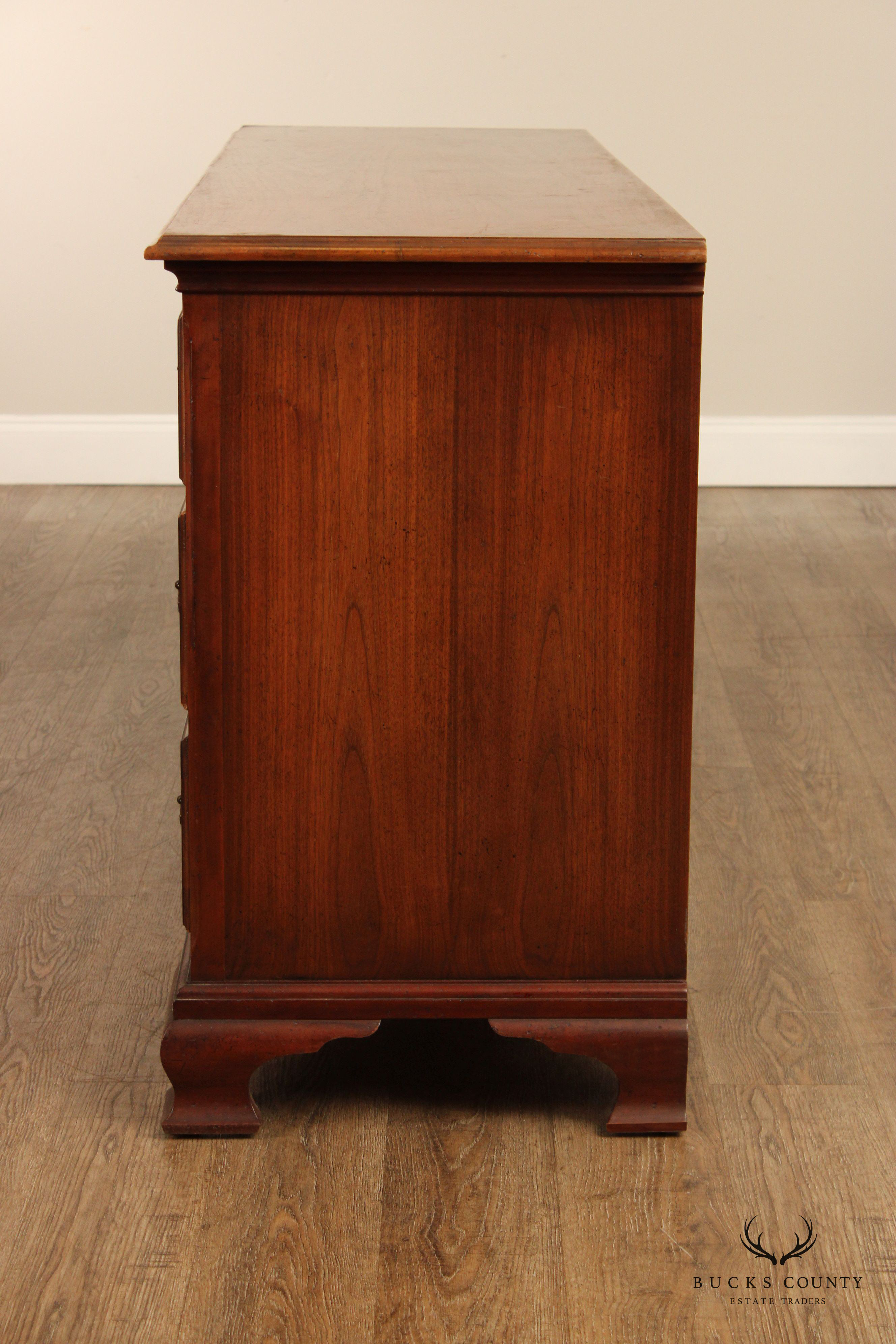 Baker Milling Road Georgian Style Walnut Long Dresser