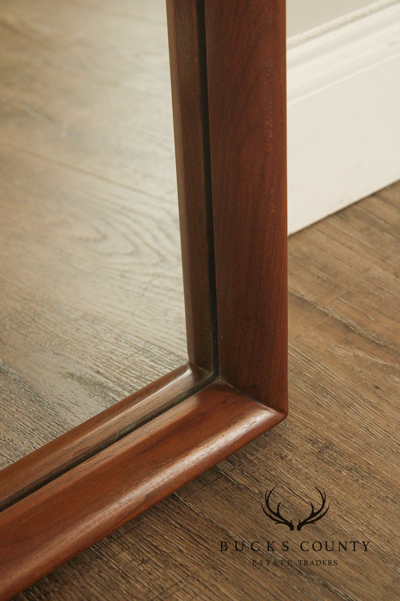 Mid Century Modern Walnut Dresser Mirror