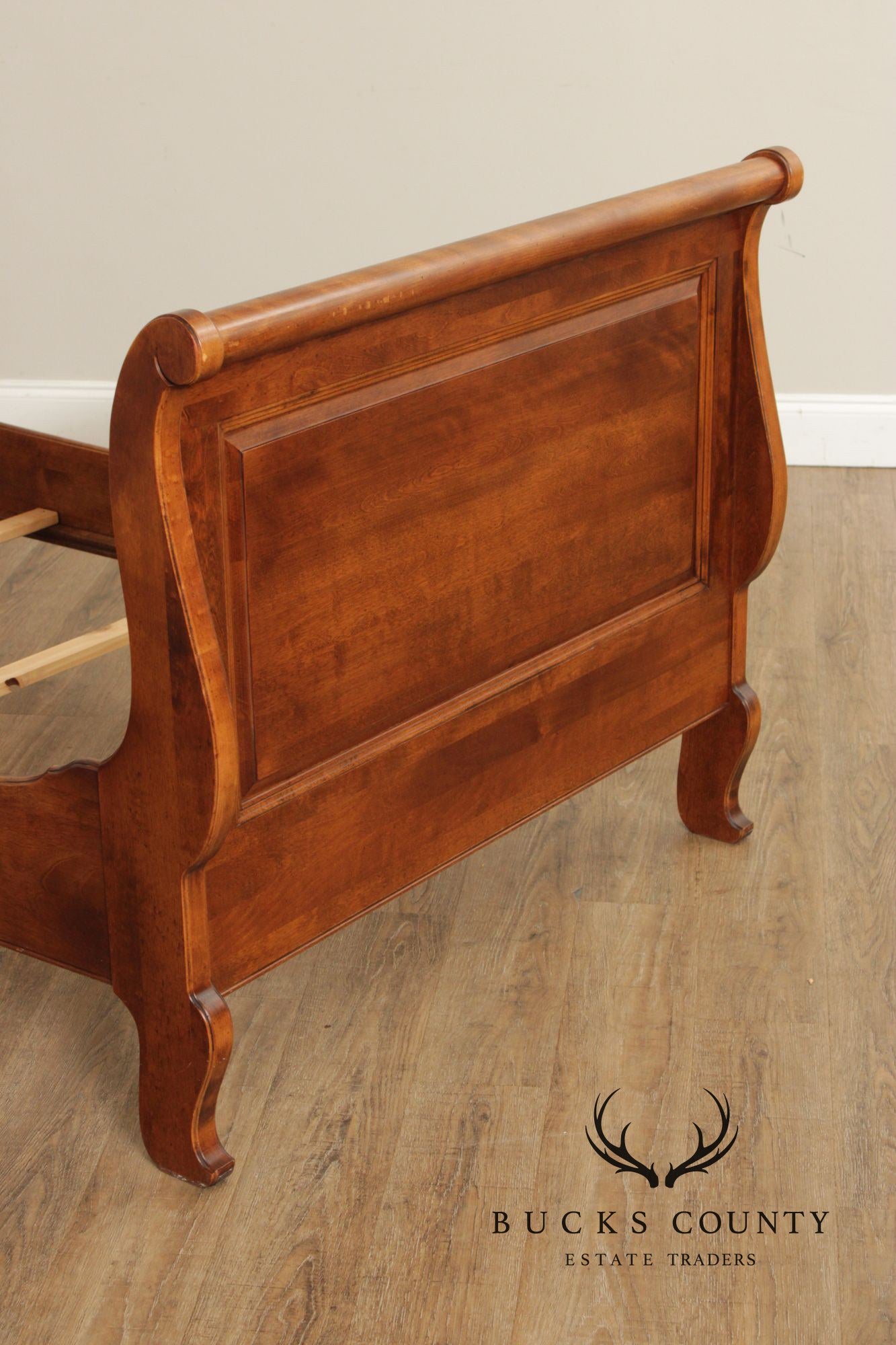 Ethan Allen 'Country French' Twin Sleigh Bed