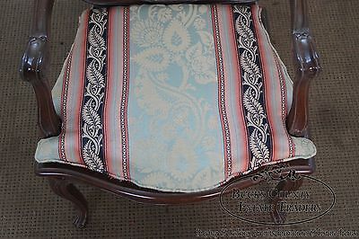 Quality French Louis XV Style Cane Back Arm Chair