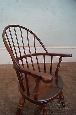 Frederick Duckloe SMALL Diminutive Salesman Sample Size Windsor Arm Chair