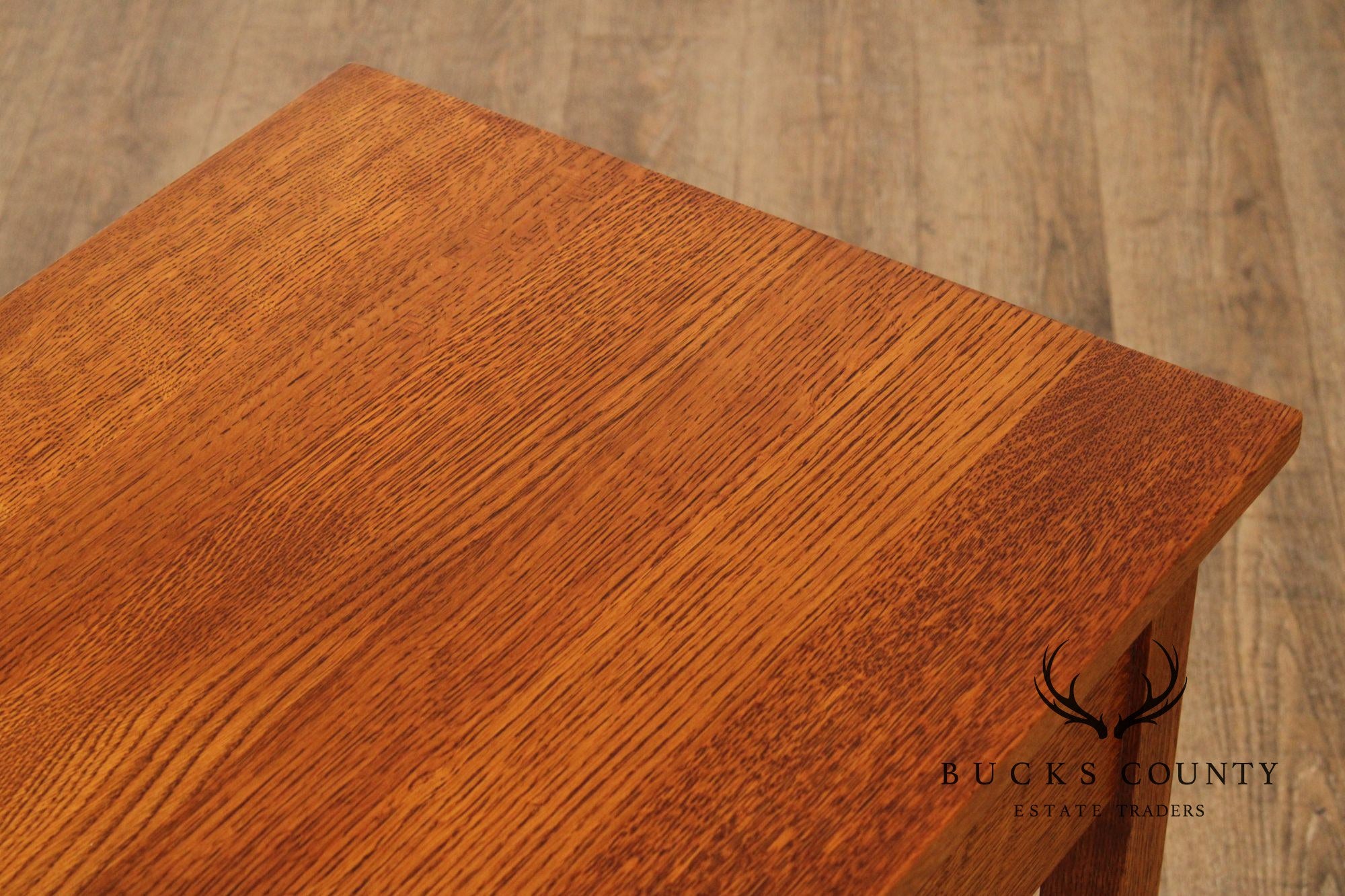 Stickley Mission Collection Oak One Drawer End Table