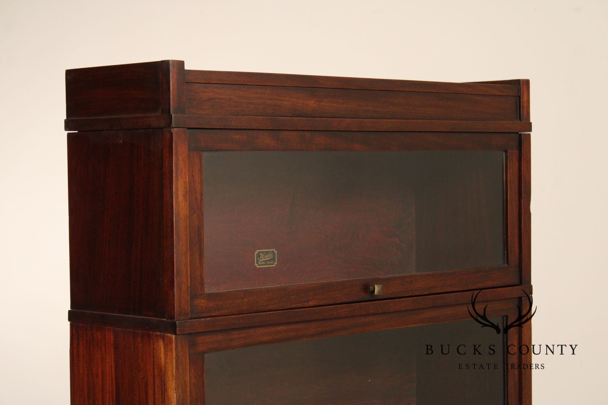 Hale Four-Stack Mahogany Barrister Bookcase