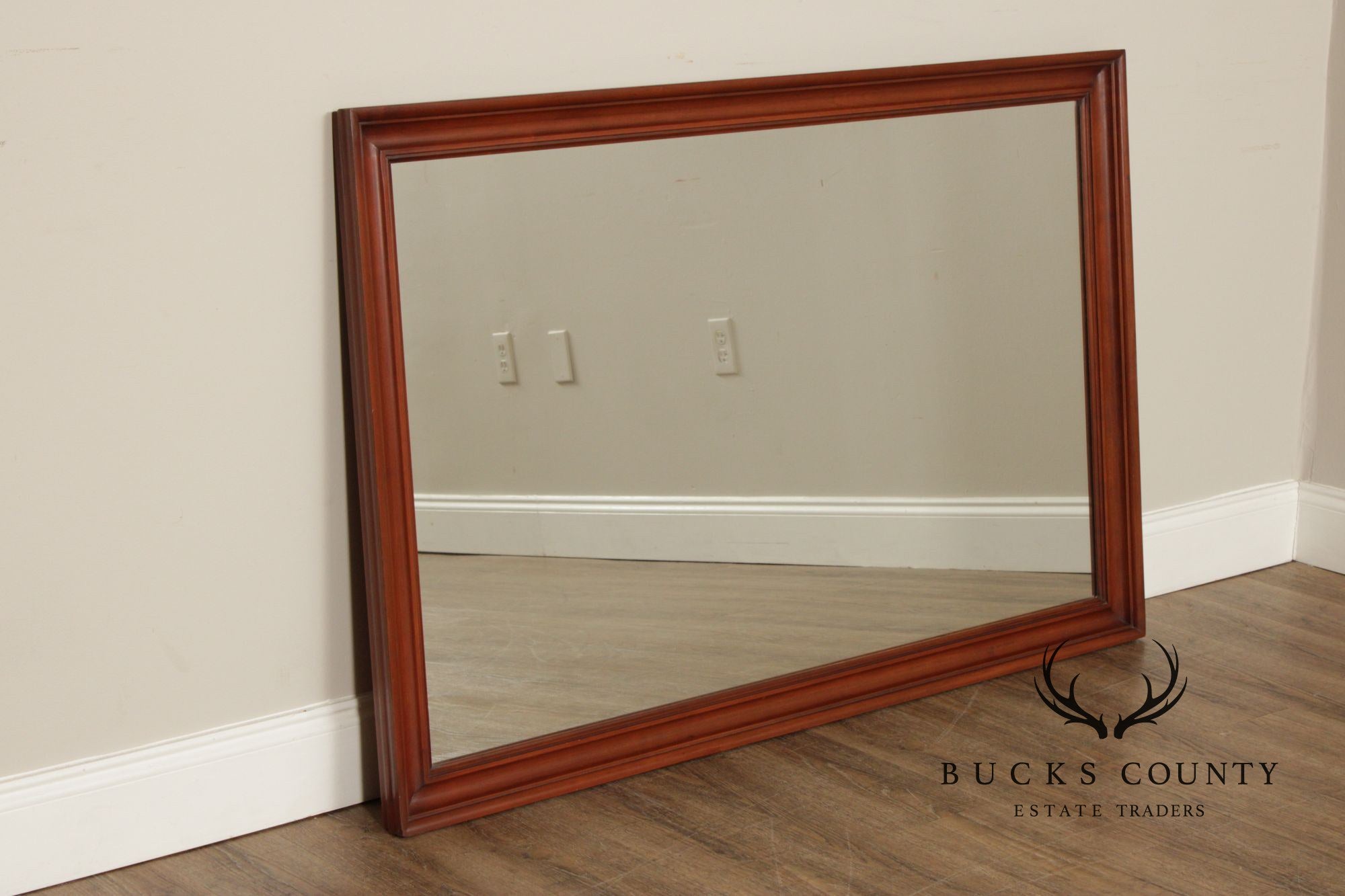 Henkel Harris Vintage Cherry Frame Dresser Mirror