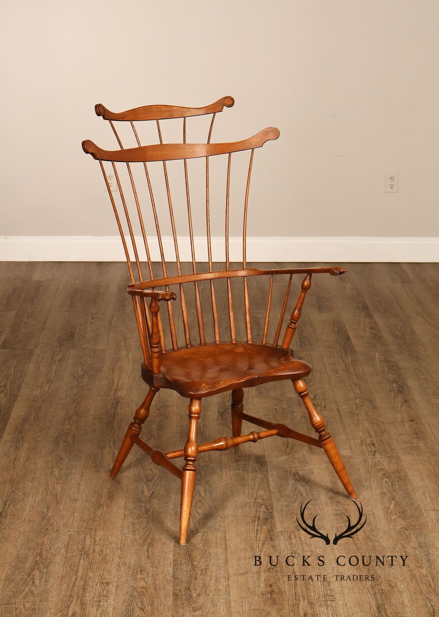 Bench Made Philadelphia Comb-Back Windsor Style Armchair