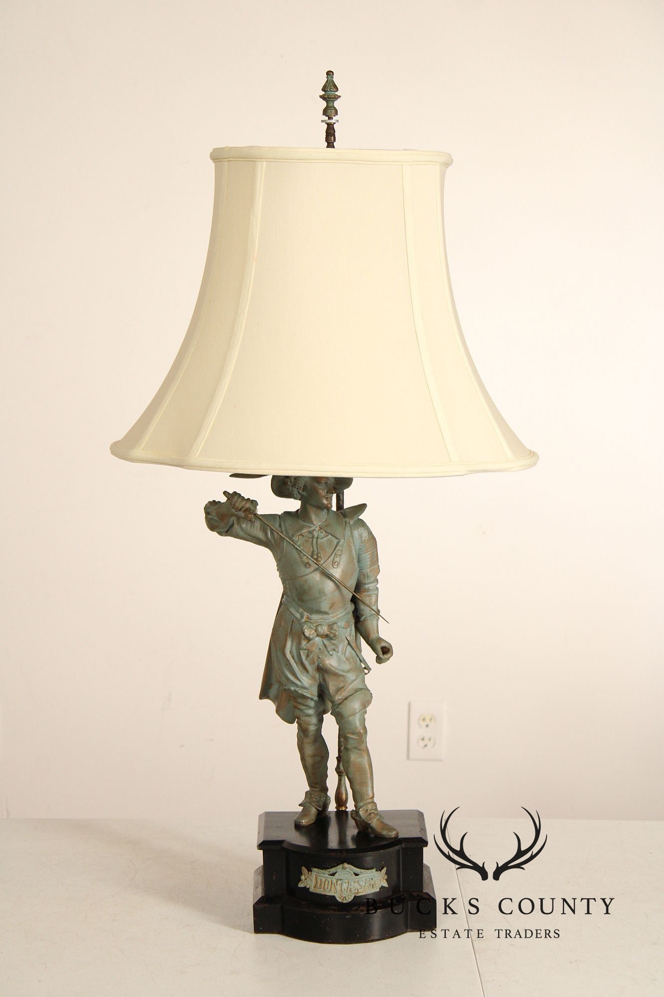 Vintage Pair of Figural Table Lamps