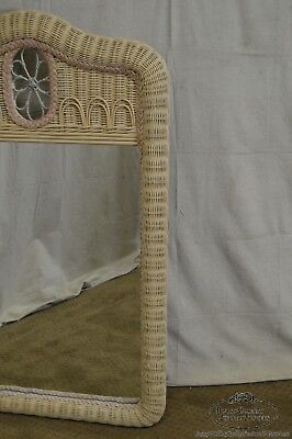 Lexington Henry Link Painted Wicker Mirror