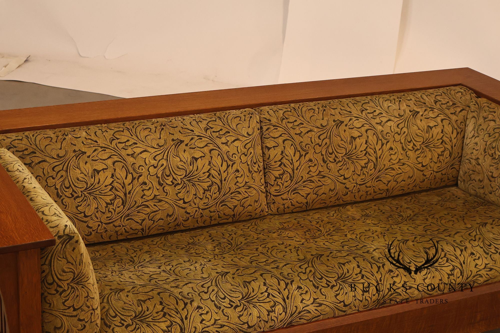 Stickley Mission Collection Oak Prairie Settle