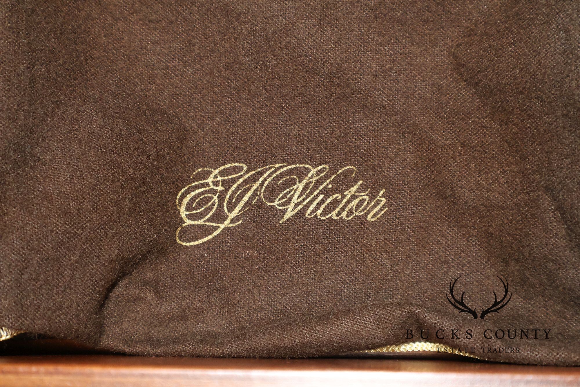 EJ Victor Mahogany Neoclassical Louis XVI Style Sideboard