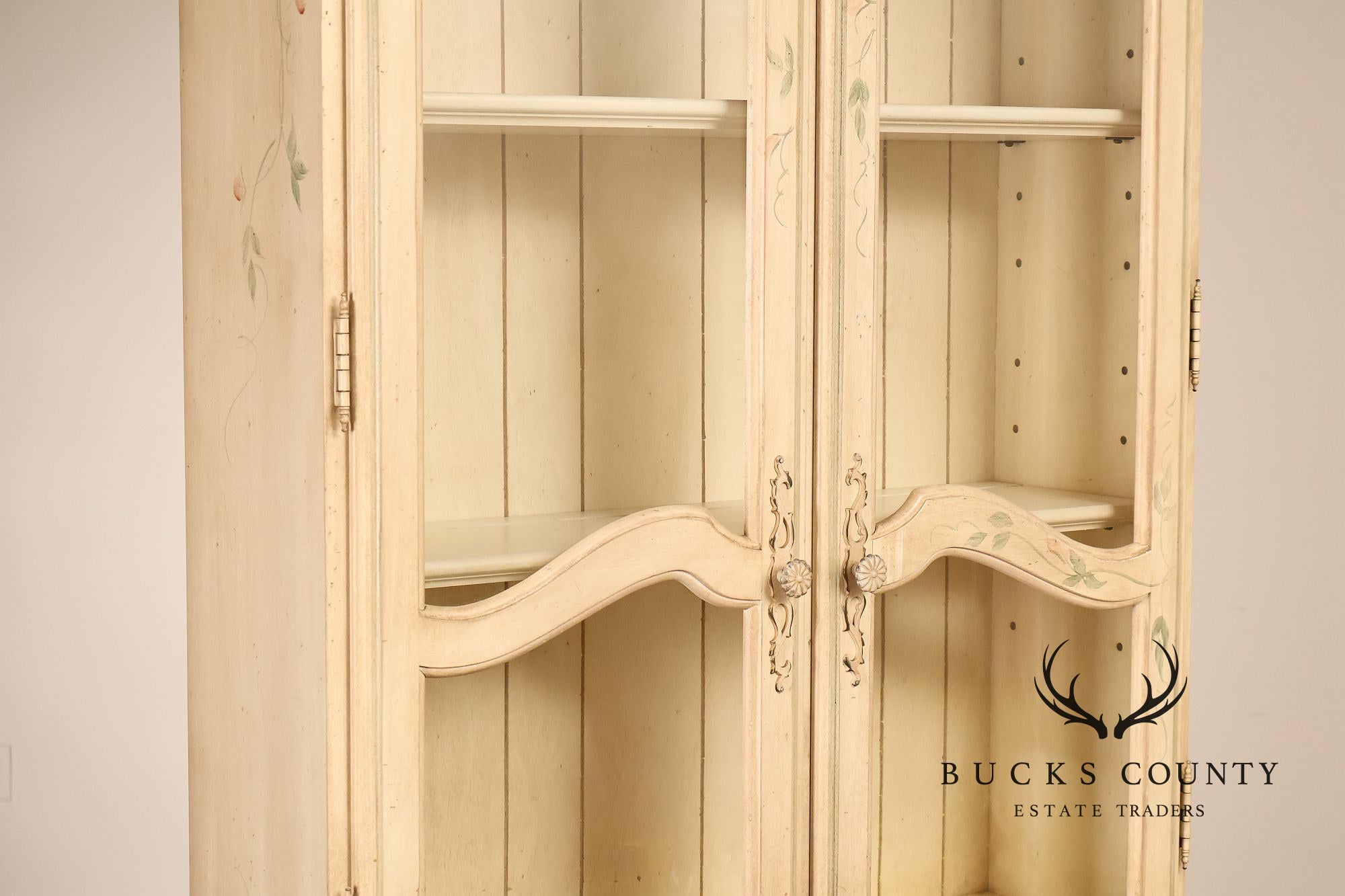 Ethan Allen Country French Painted Secretary Desk