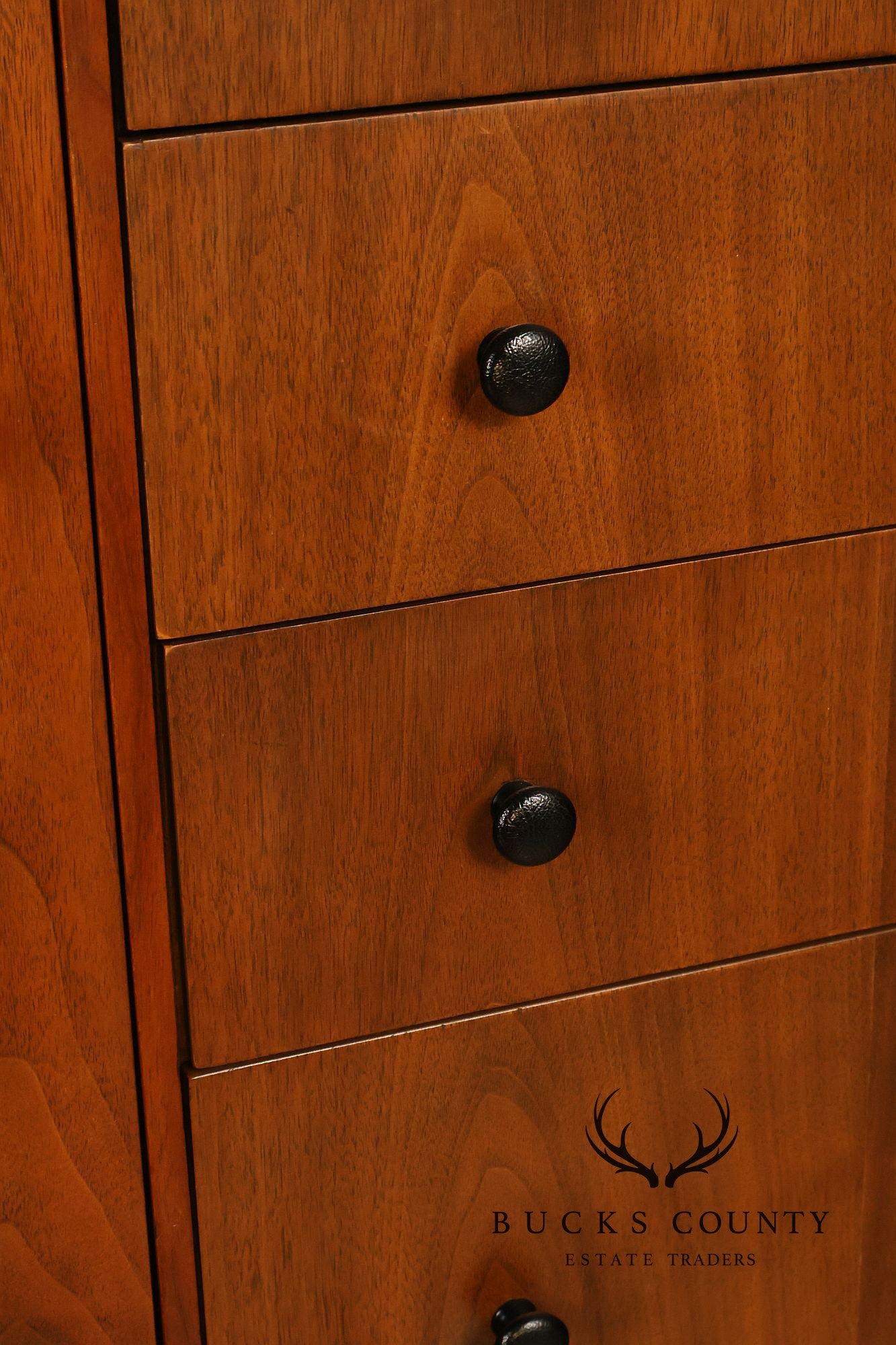 American Of Martinsville Mid-Century Modern Walnut Gentleman's Chest