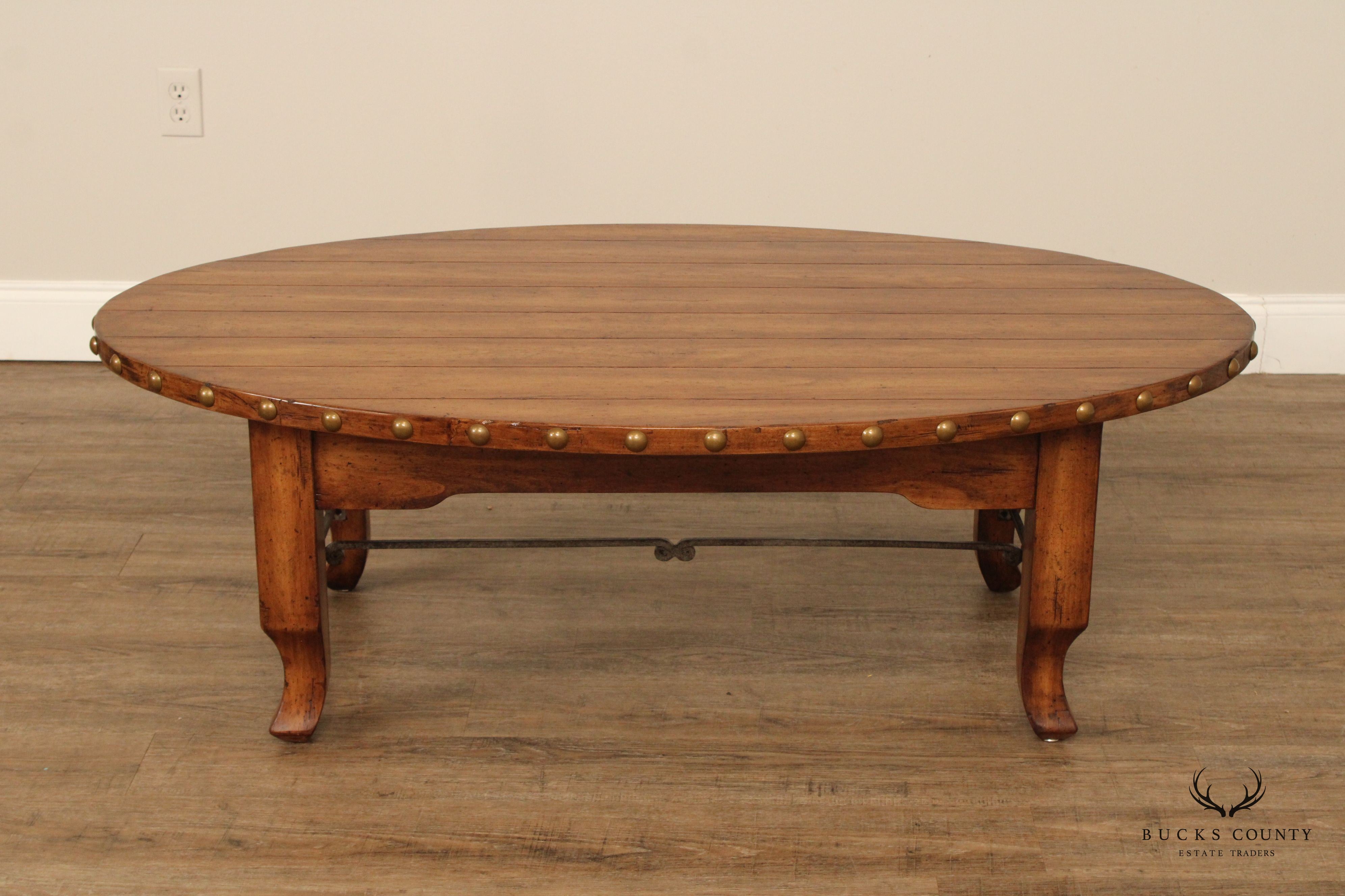 Bausman & Company Oval Top Coffee Table