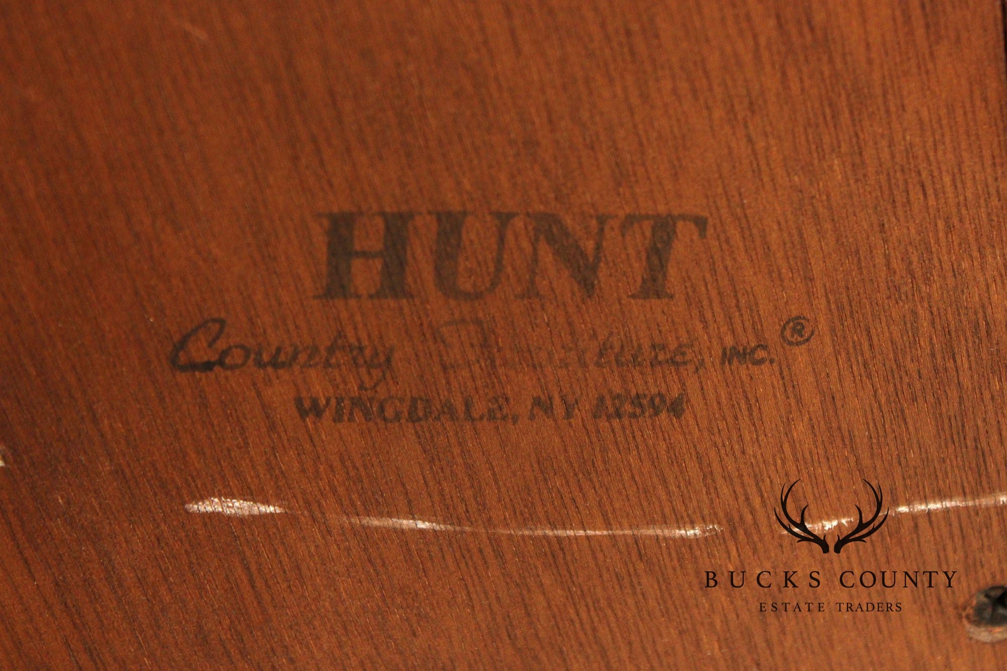 Hunt Country Furniture Oak Eight Drawer High Chest