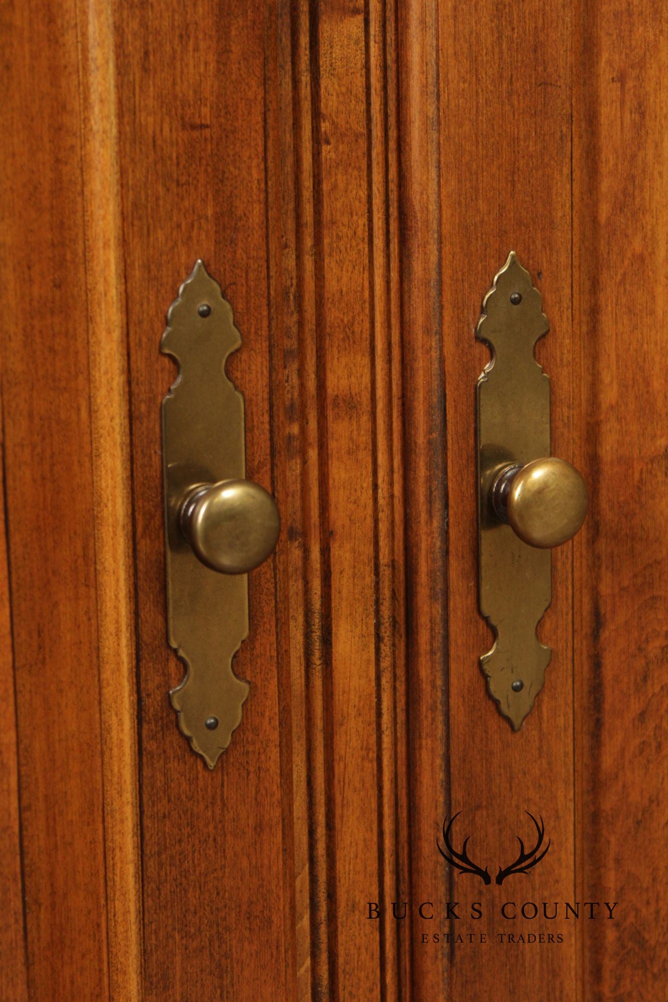 Ethan Allen 1776 Collection Traditional Maple Bookcase