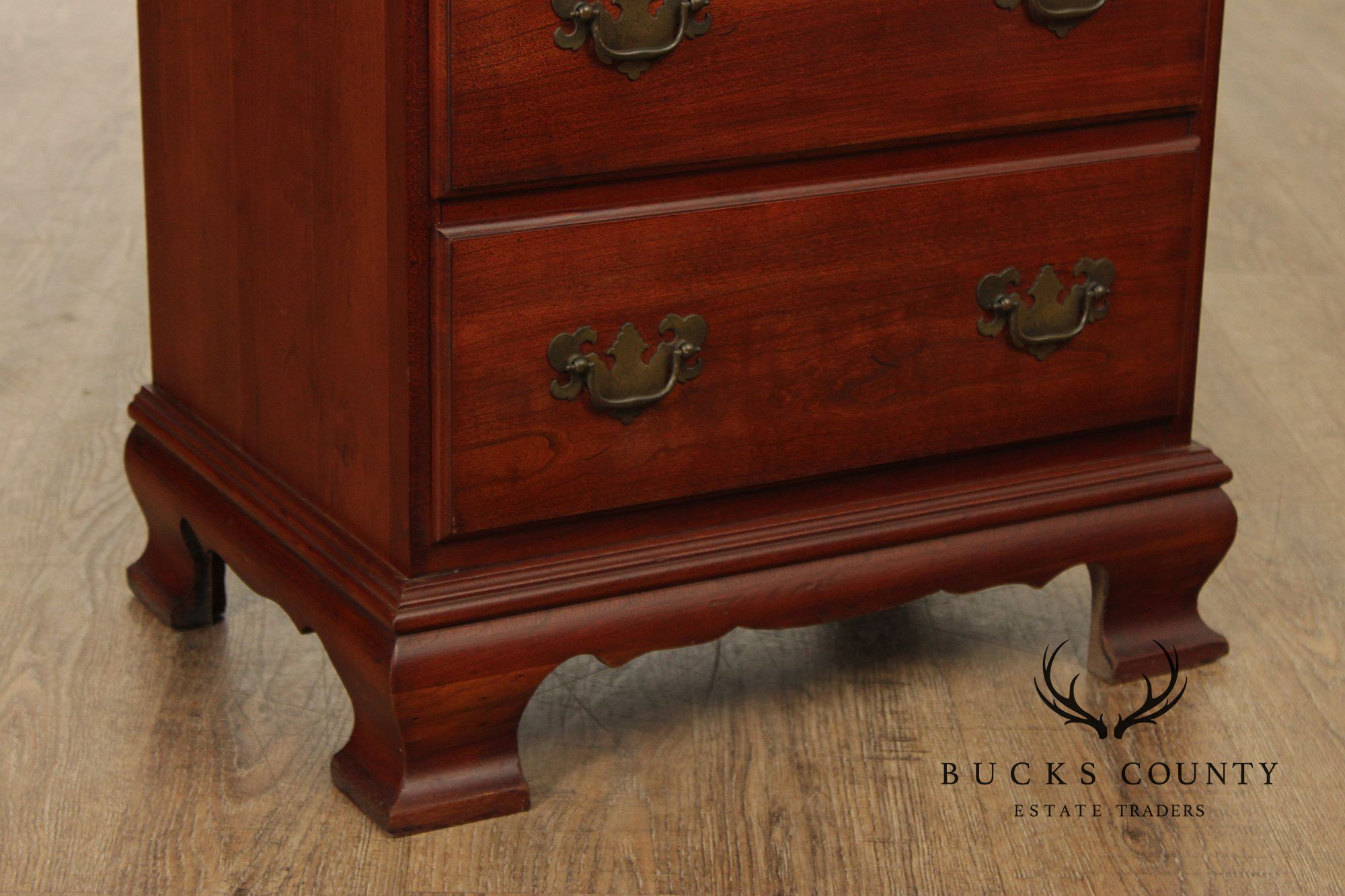 Chippendale Style Cherry Lingerie Chest