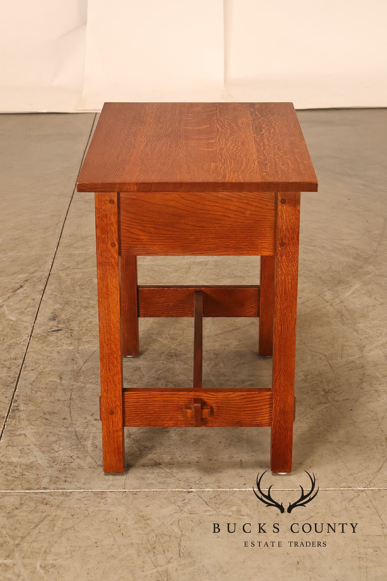Stickley Mission Collection Pair of Oak End Tables