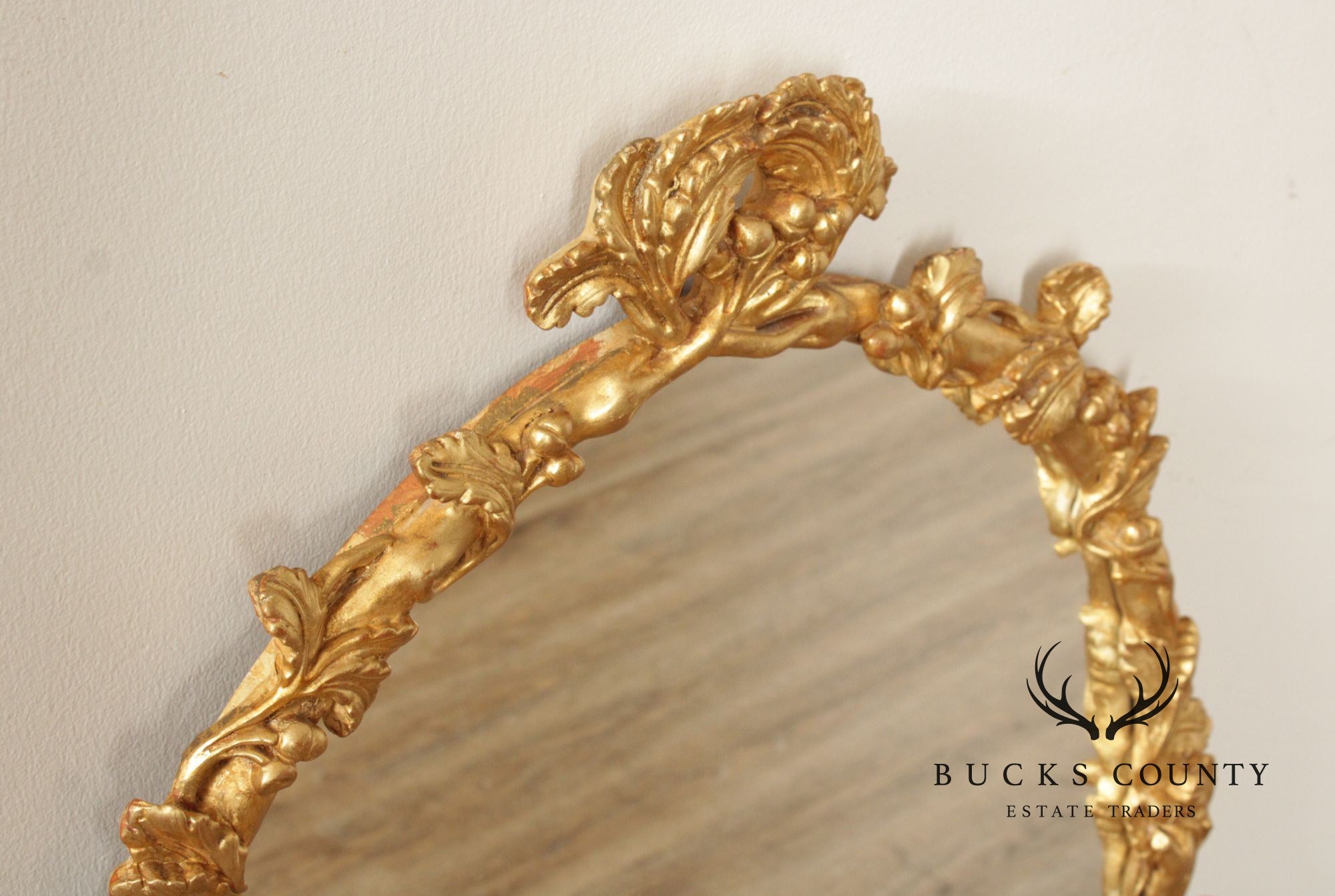 Carved Giltwood Wall Mirror