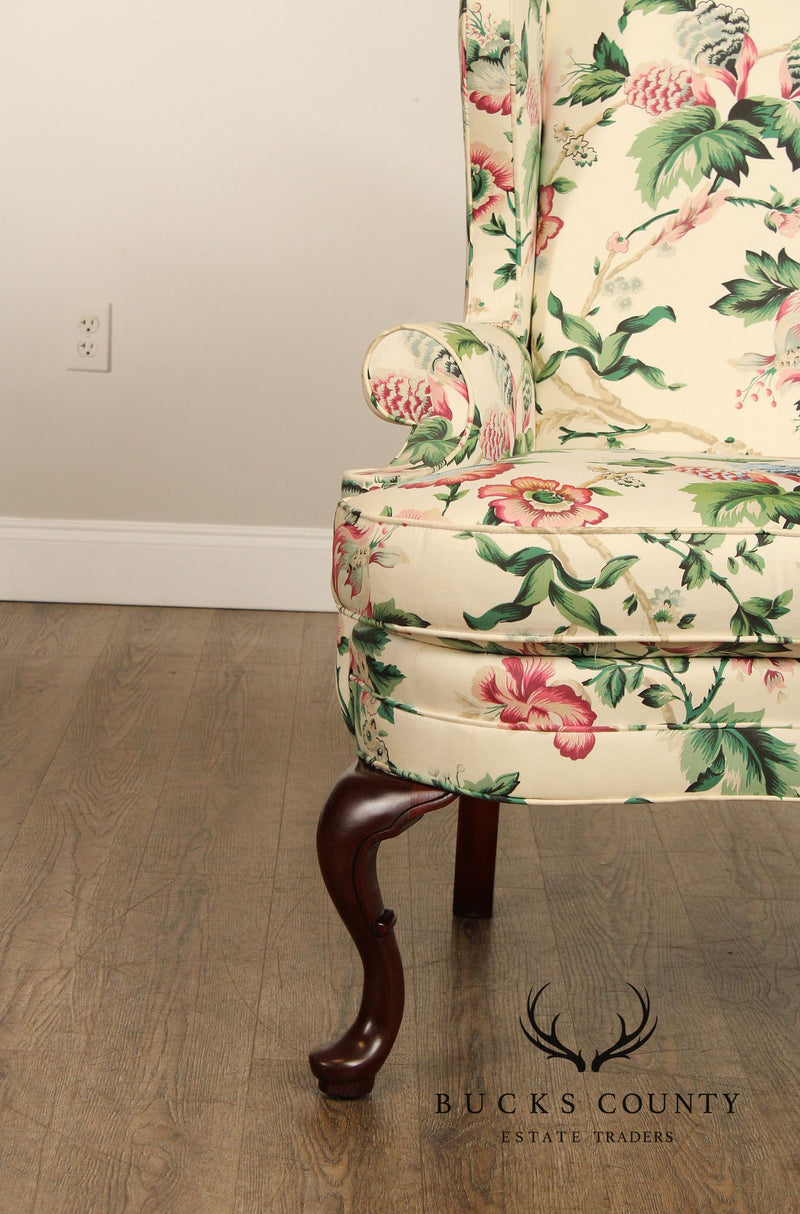 Statesville Chair Co. Georgian Style Wing Chair