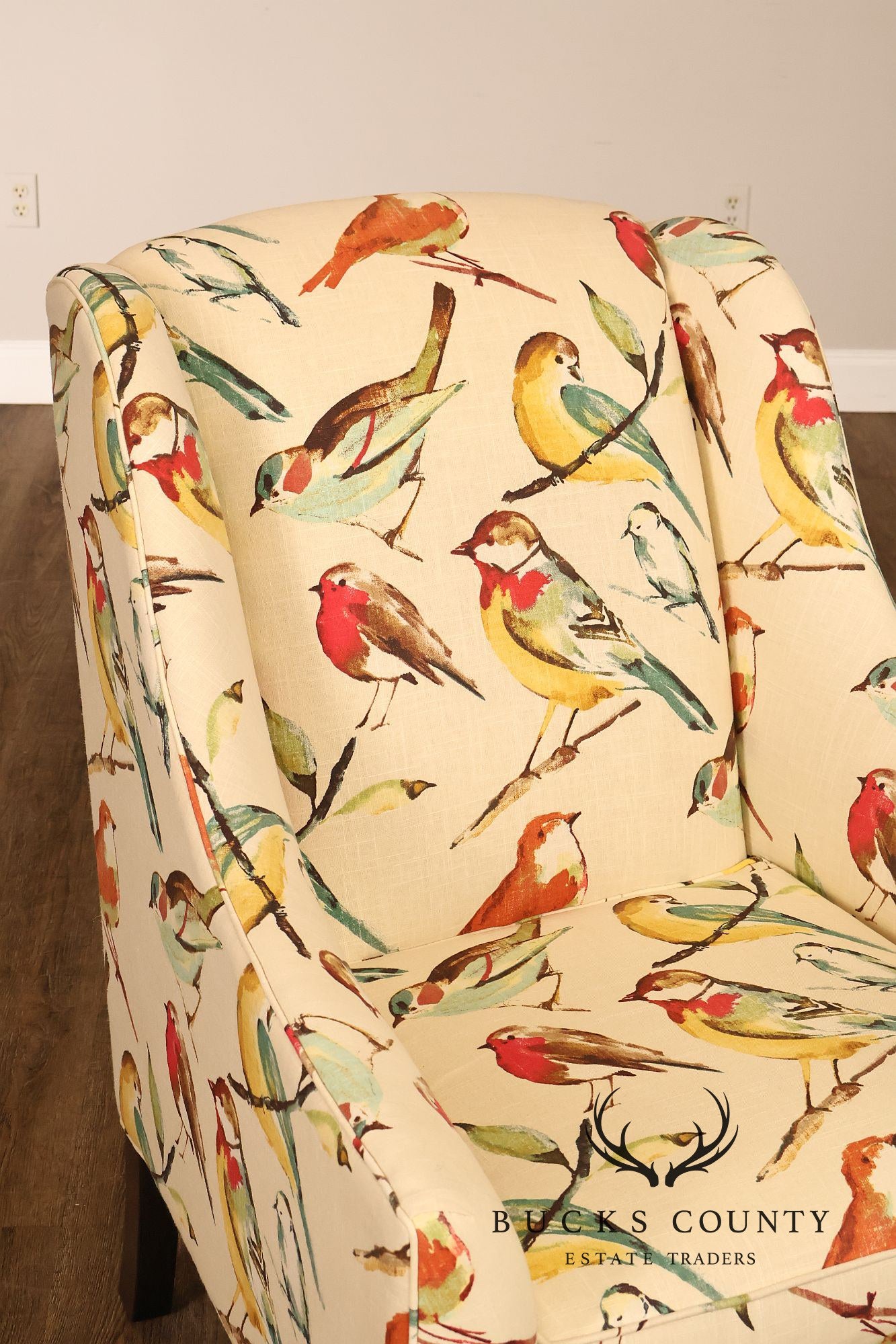 Ethan Allen Modern Upholstered Accent Chair