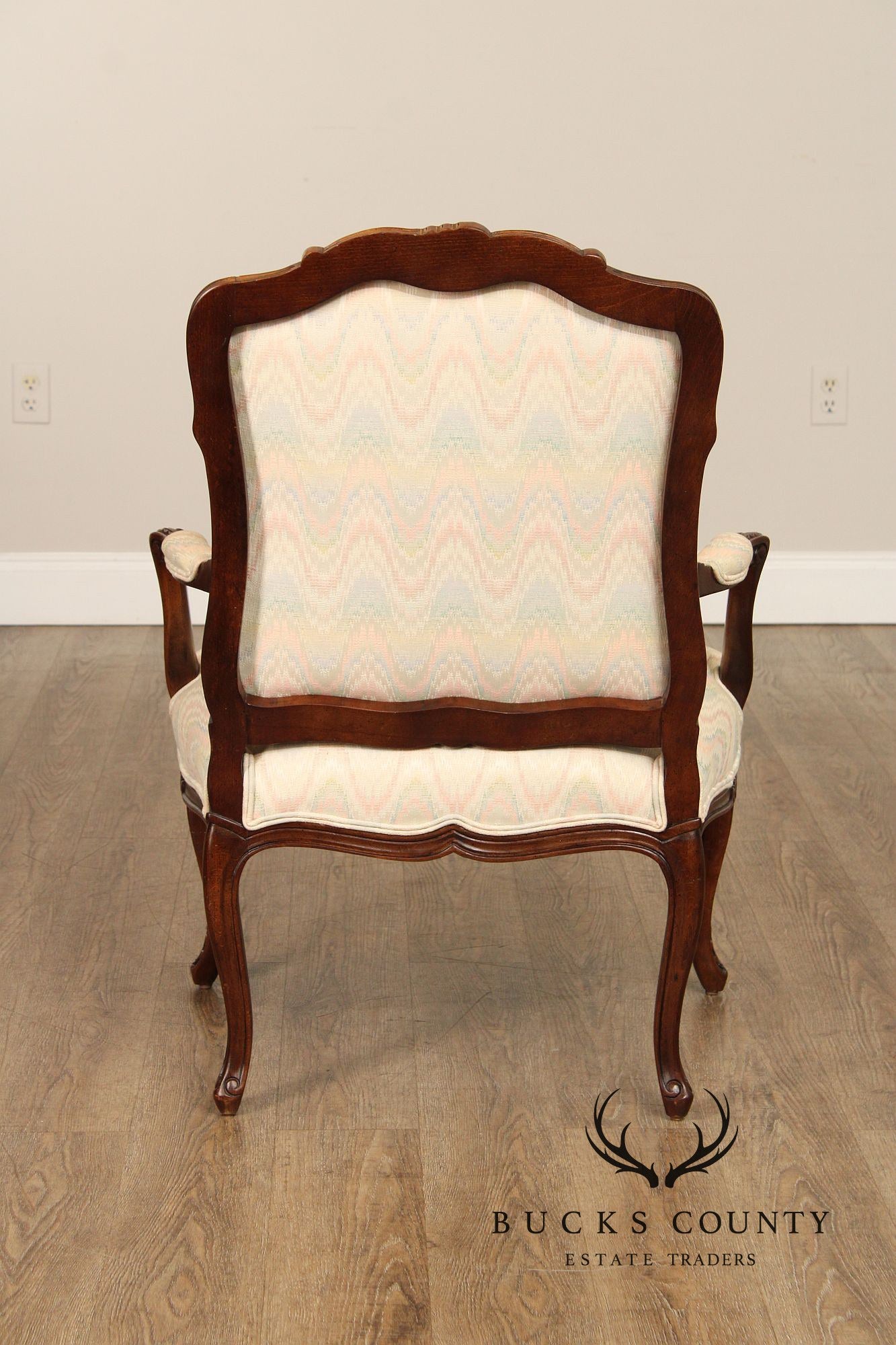 French Louis XV Style Fauteuil Armchair