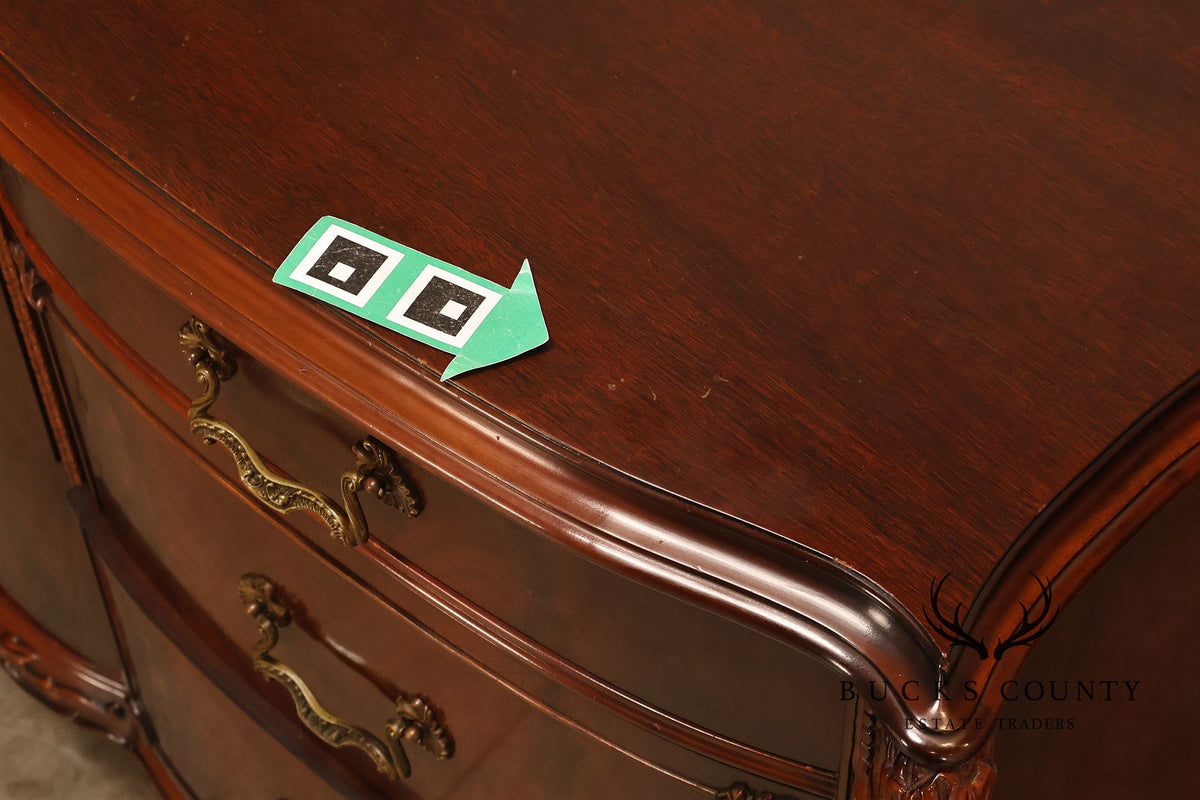 Vintage 1940s Mahogany Chest of Drawers