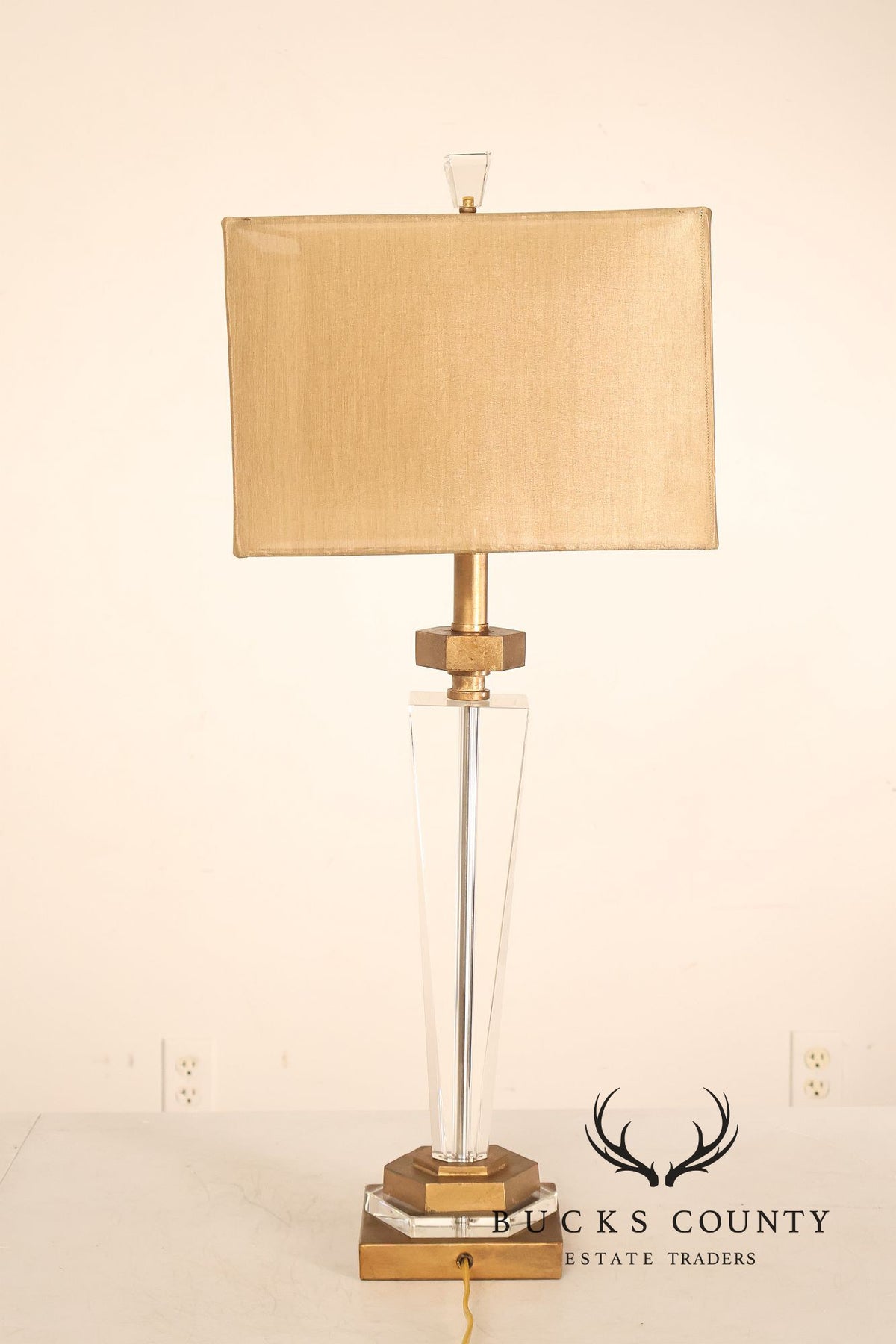 Alexander-John Art Deco Style Pair of Table Lamps
